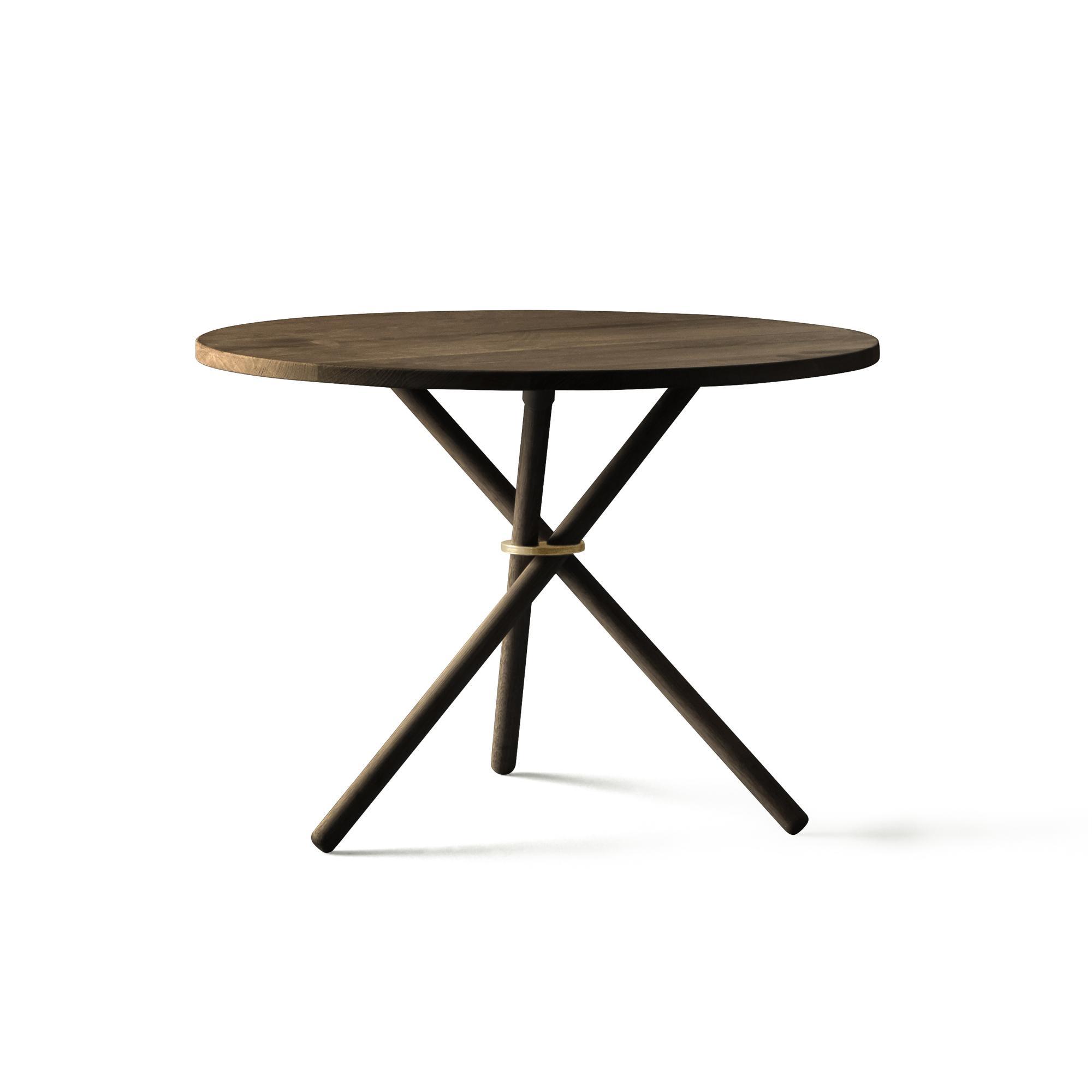 Eberhart Daphne Coffee Table Ø65 Dark Oak