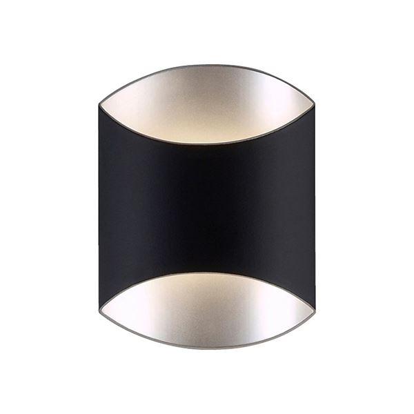 Darø Schwarz Wandlampe Matt Groß