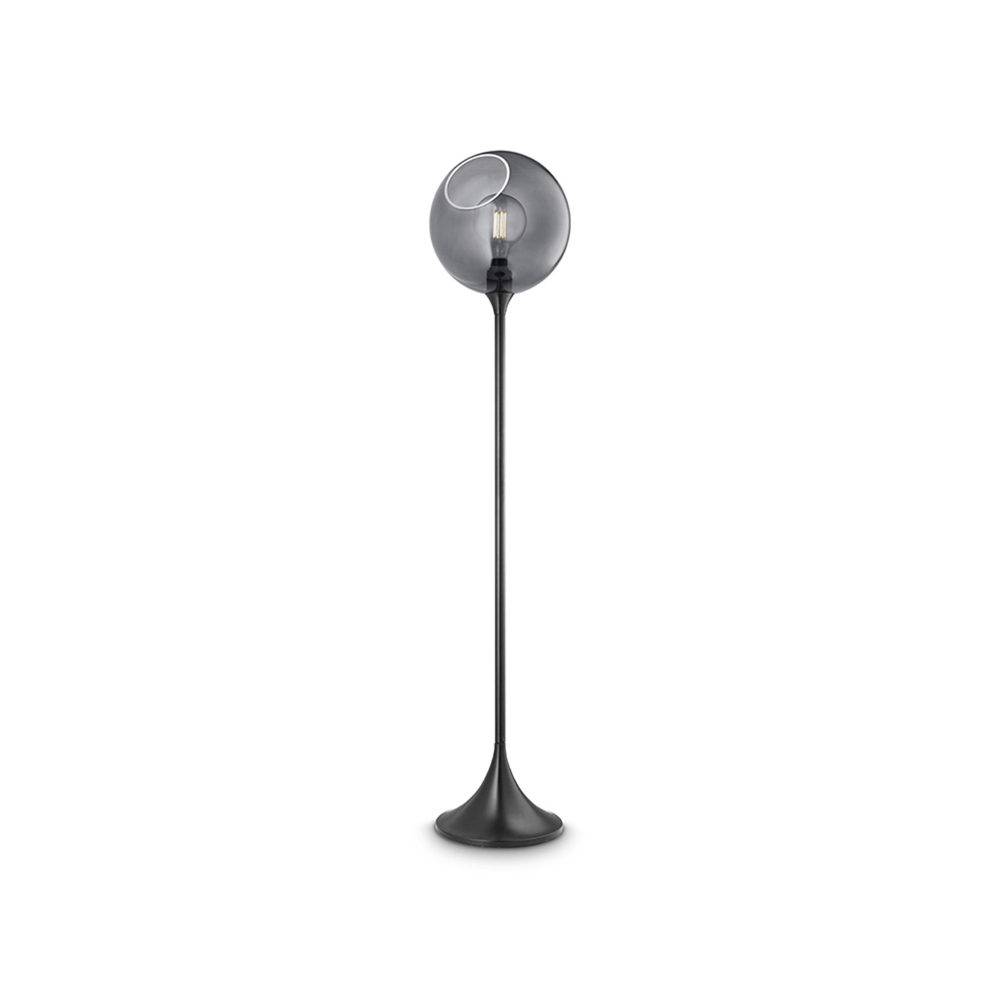 Design by Us Ballroom Floor Lamp Smoke-coloured