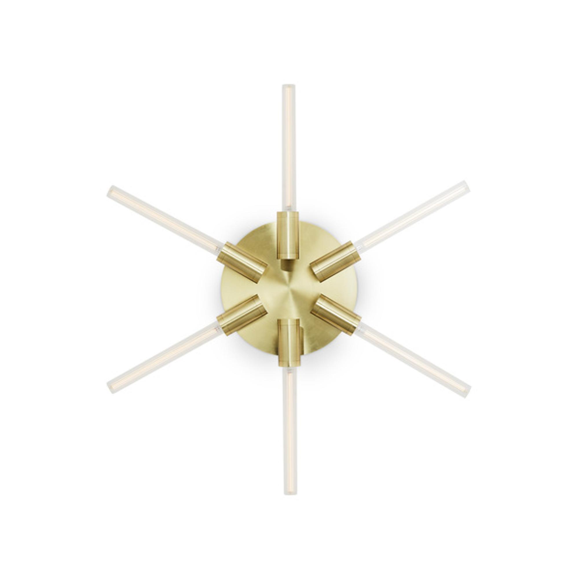Design By Us Liberty Star Væglampe Børstet Guld