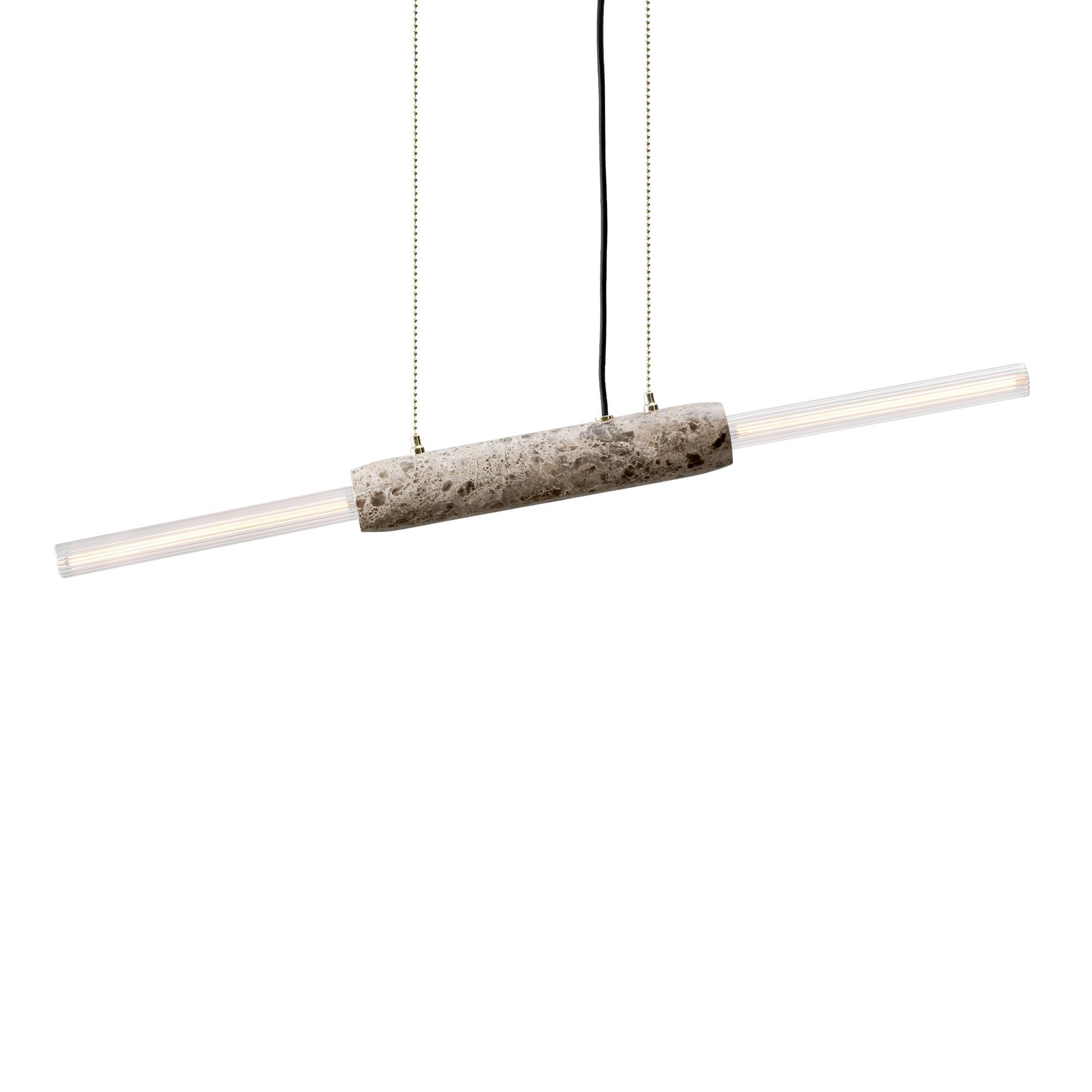 Design By Us Limbo Lampa Lampa Wisząca Emperador Marmur/Ciemny Brązowy