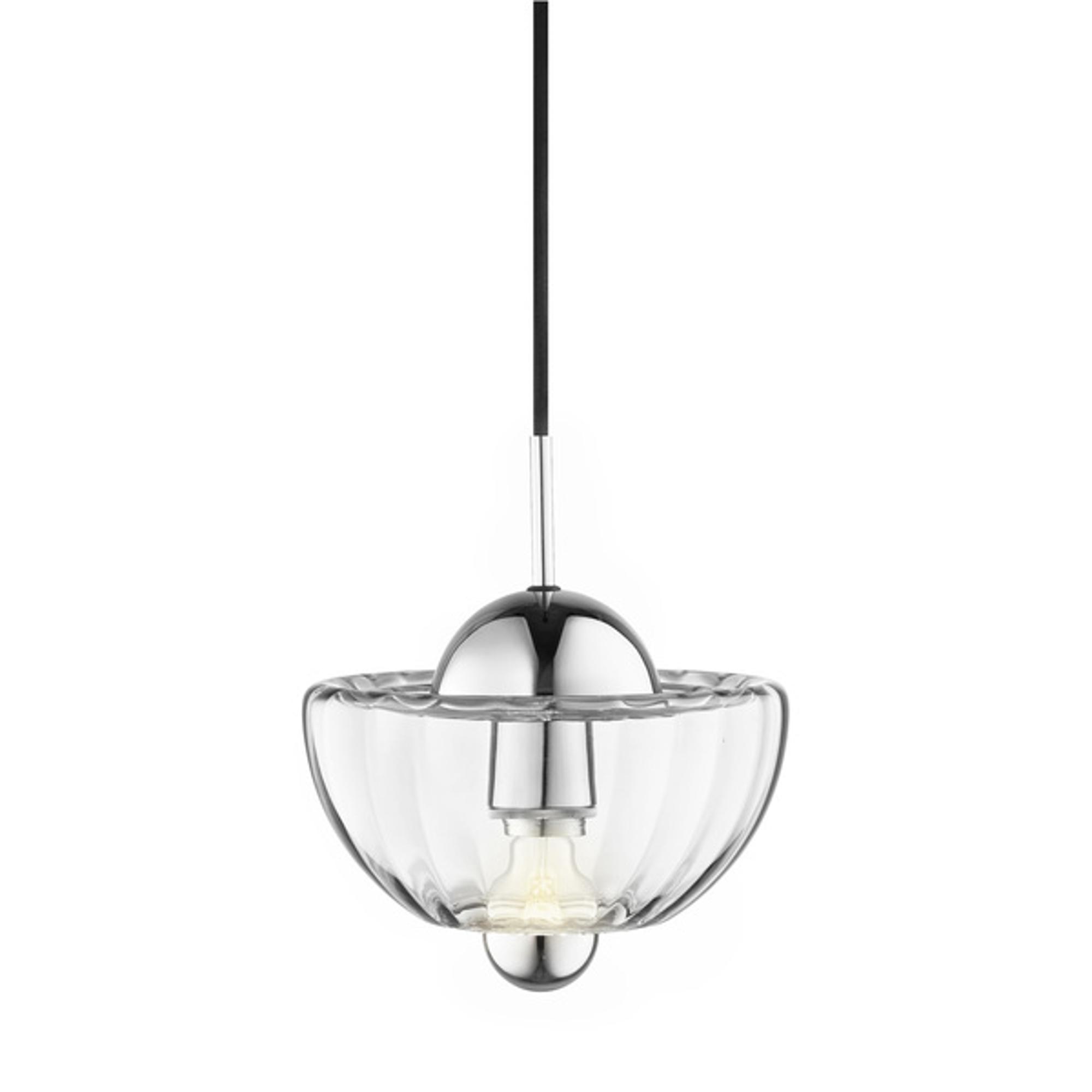 Design By Us Lotus Pendel Klar/Krom
