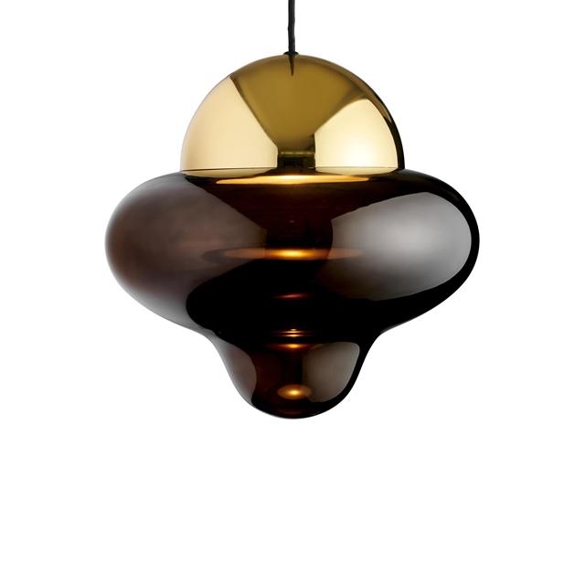Design By Us Nutty XL Taklampa Brun/Guld