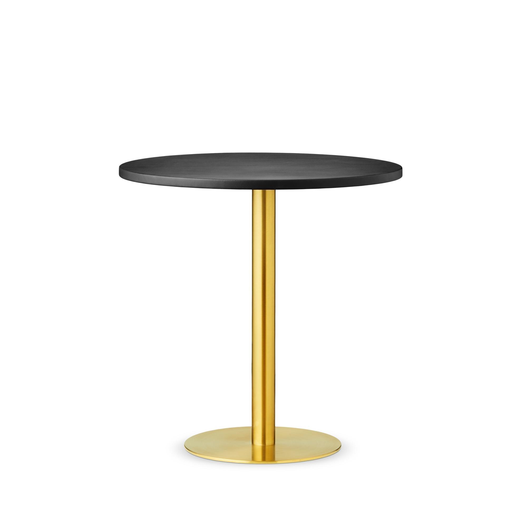 Design By Us Skins Sofabord Ø74 Guld/Sort