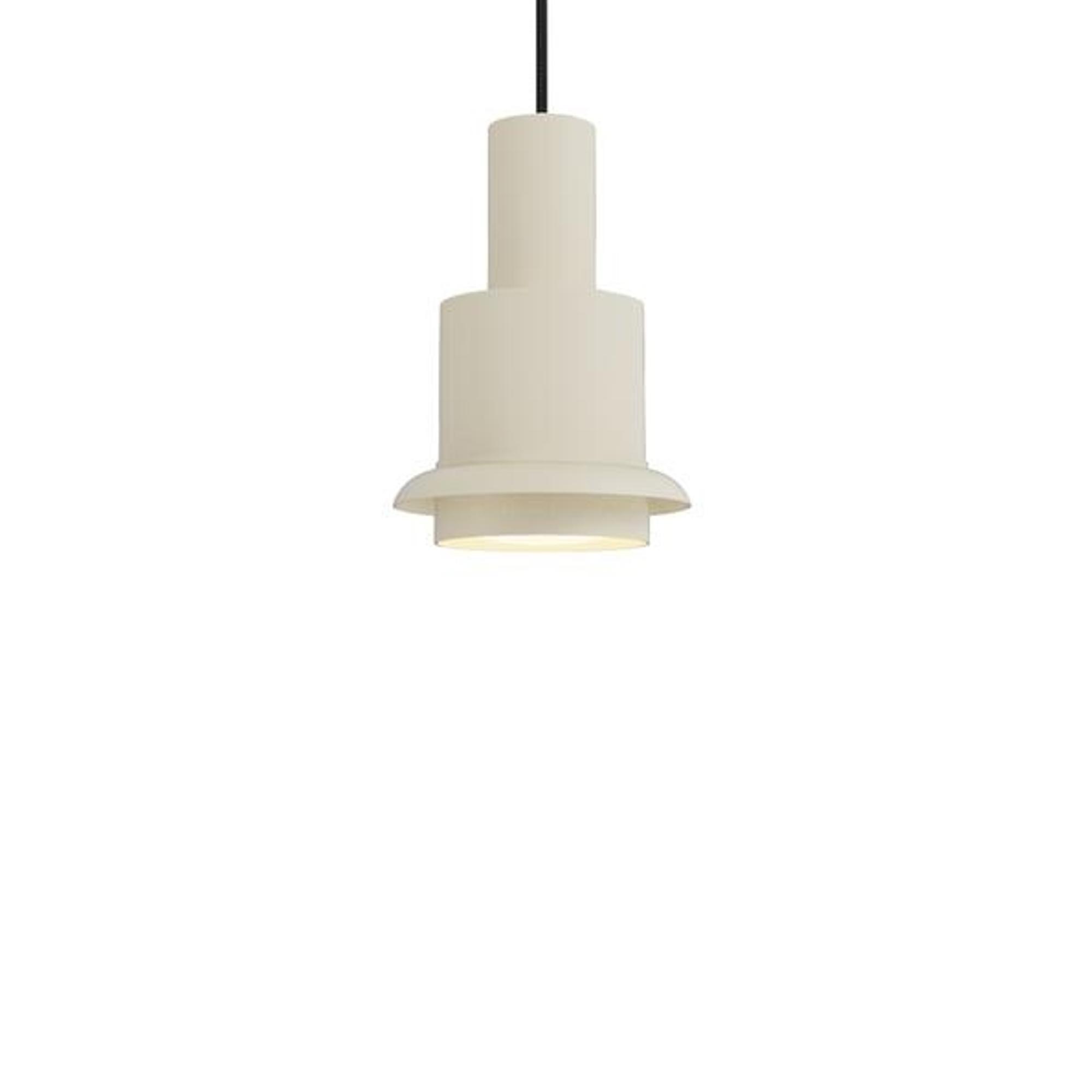 DCWédtions Chaumont Lámpara colgante Ø19 Blanco