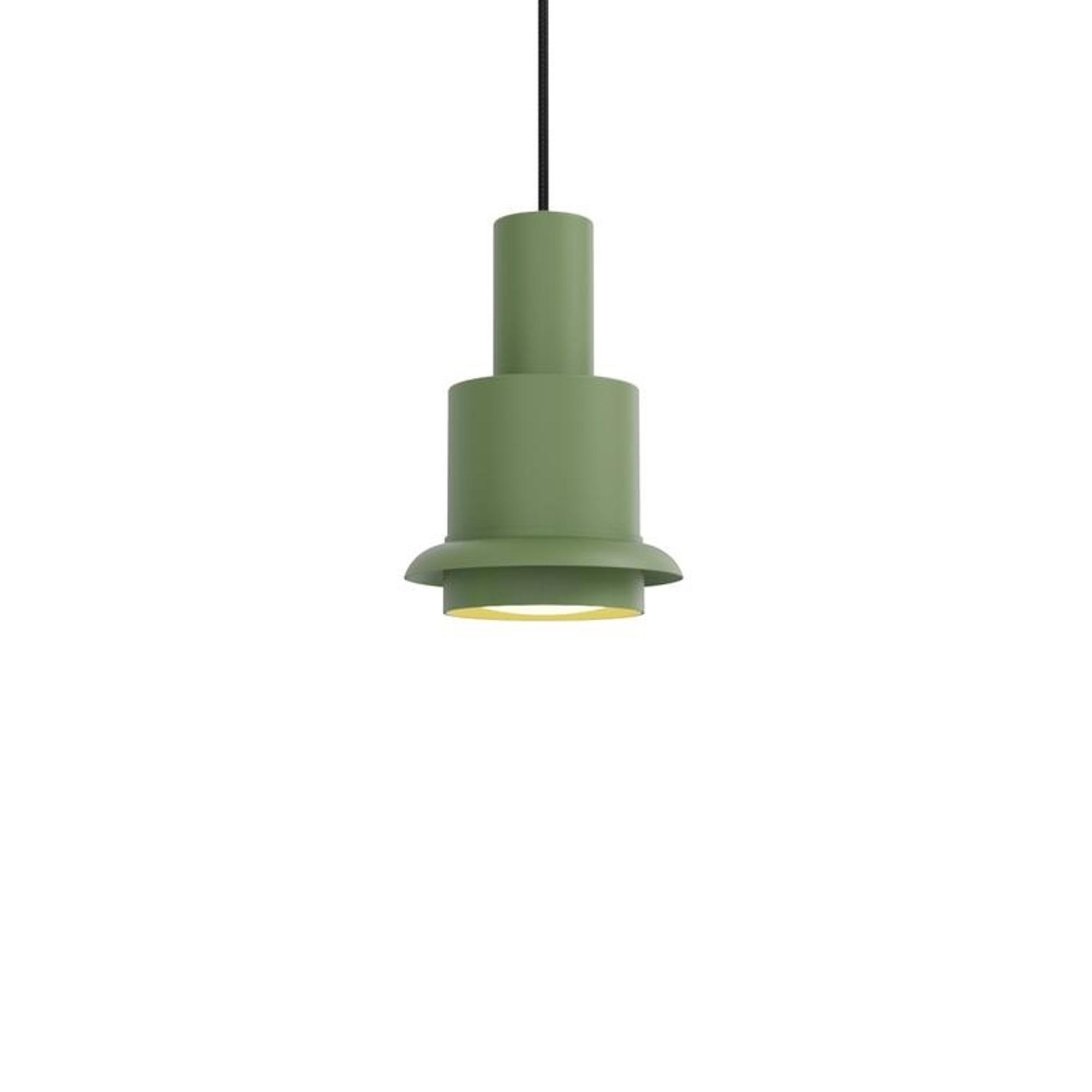 DCWédtions Chaumont Lámpara colgante Ø19 Verde