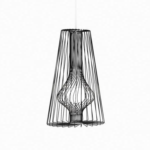 decode Wire Light Pendant Black
