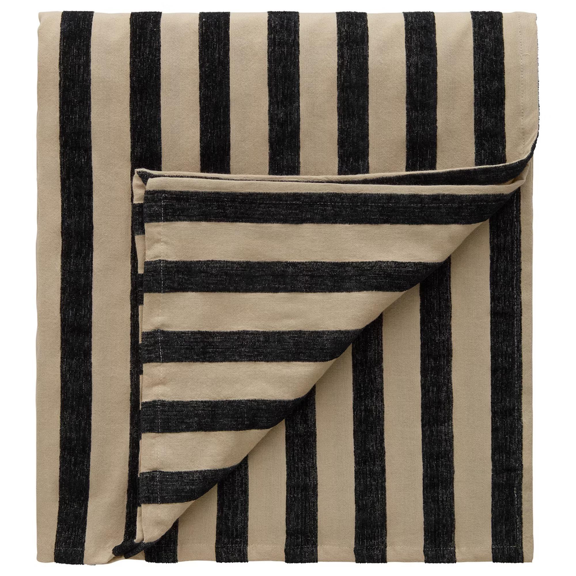 Decotique Florence Tafelkleed 140x240 Zwart/ Naturel