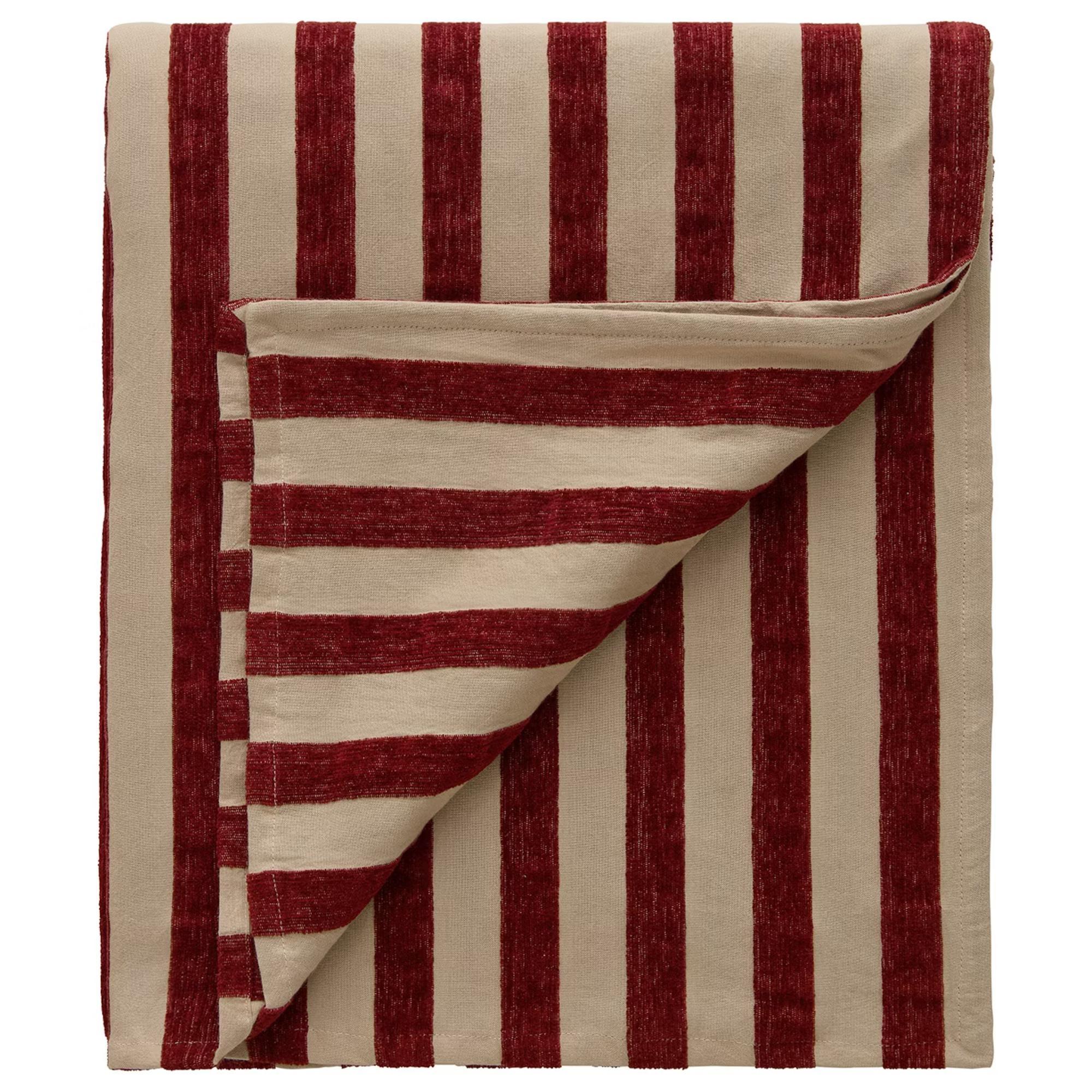 Decotique Florence Tablecloth 140x240 Red/Natural