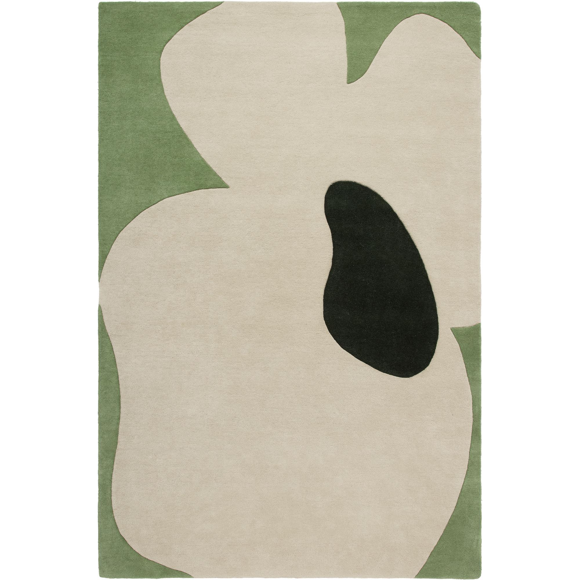 Tapis Decotique Poppy 300x400 cm Vert