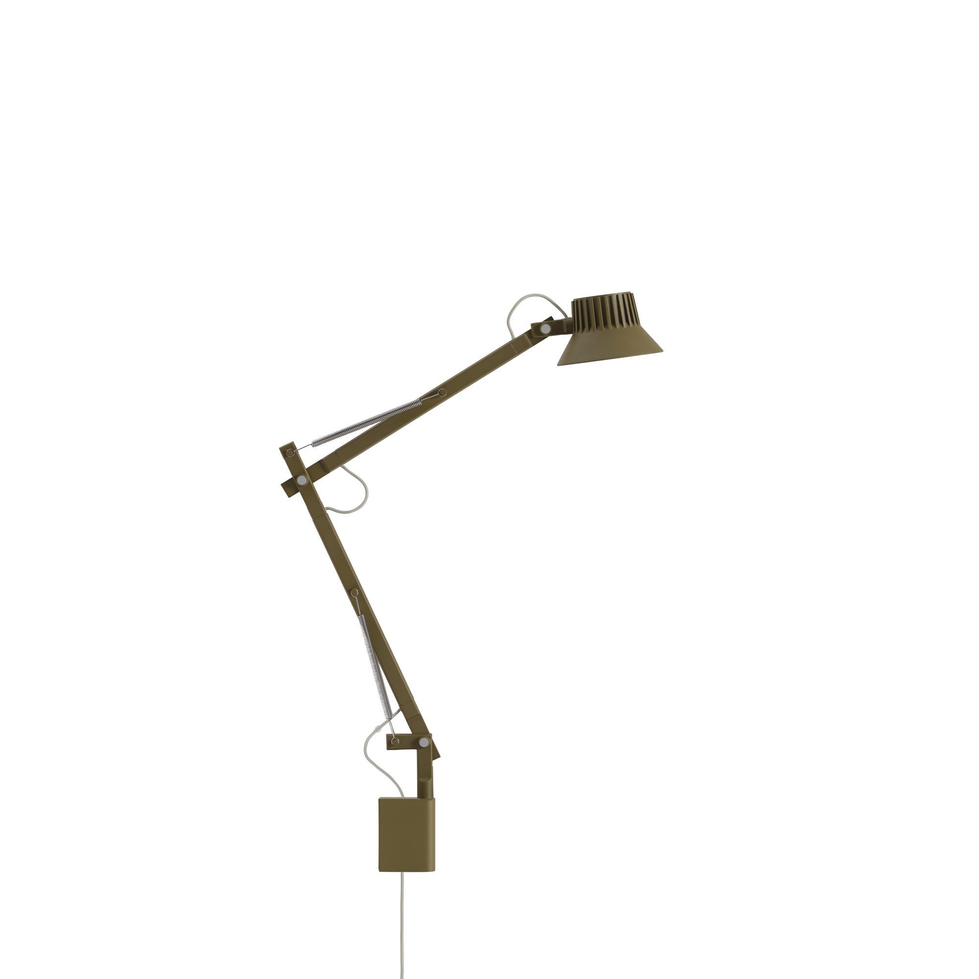 Muuto Dedicate S2 Wandlamp Bruin Groen