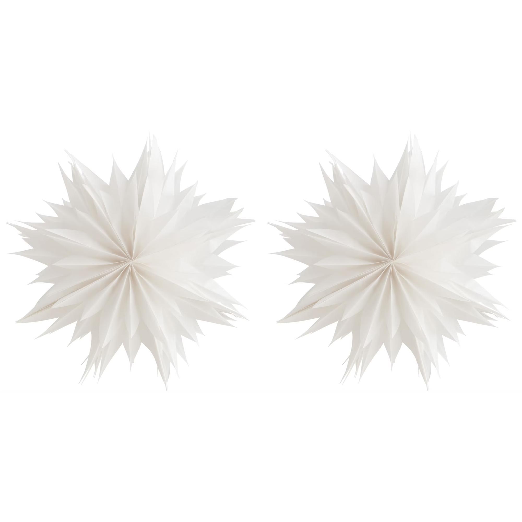 Lot de 2 feuilles de papier Blanc Department Nova Paper Star 50