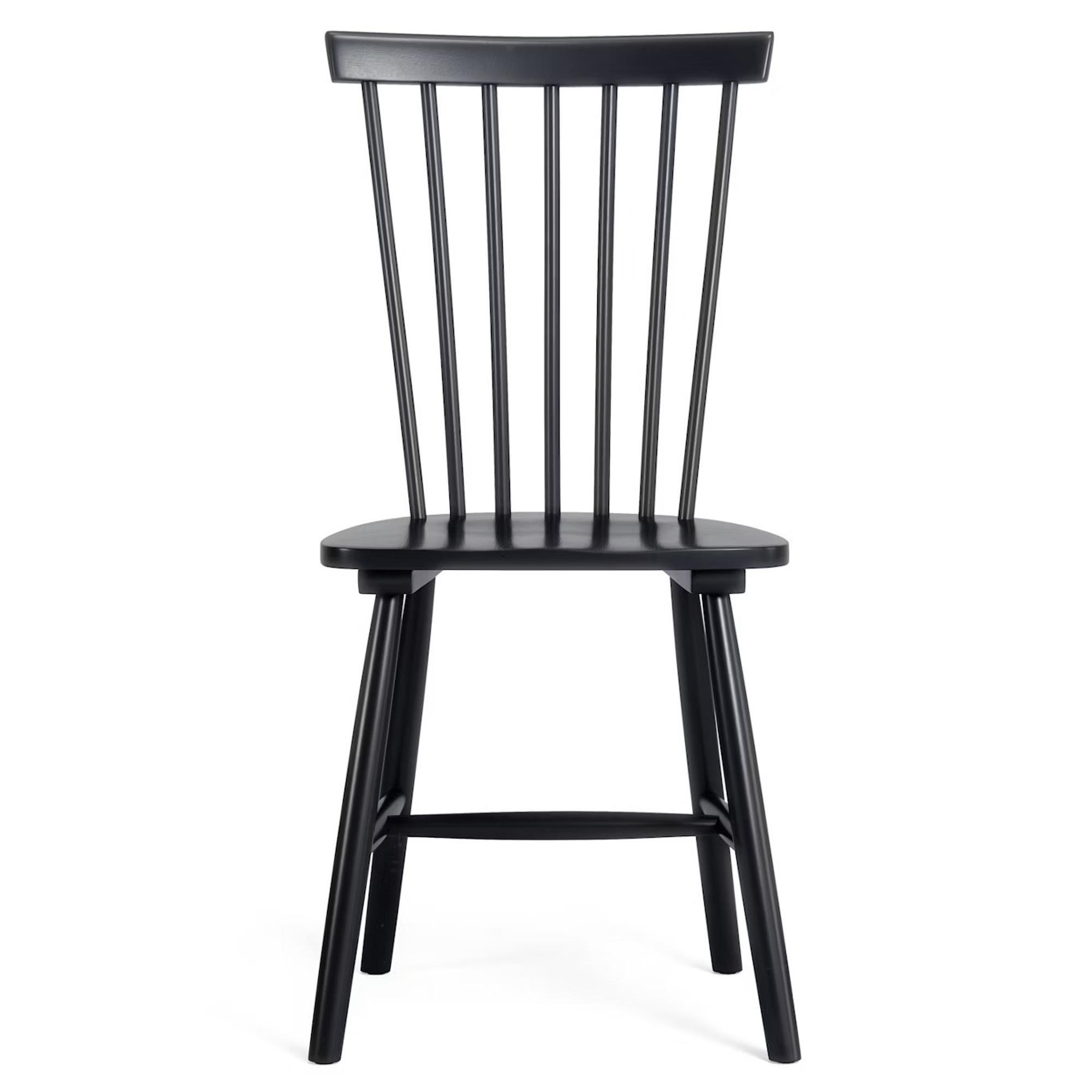 Department Wood H17 Windsor Dining Chair Black