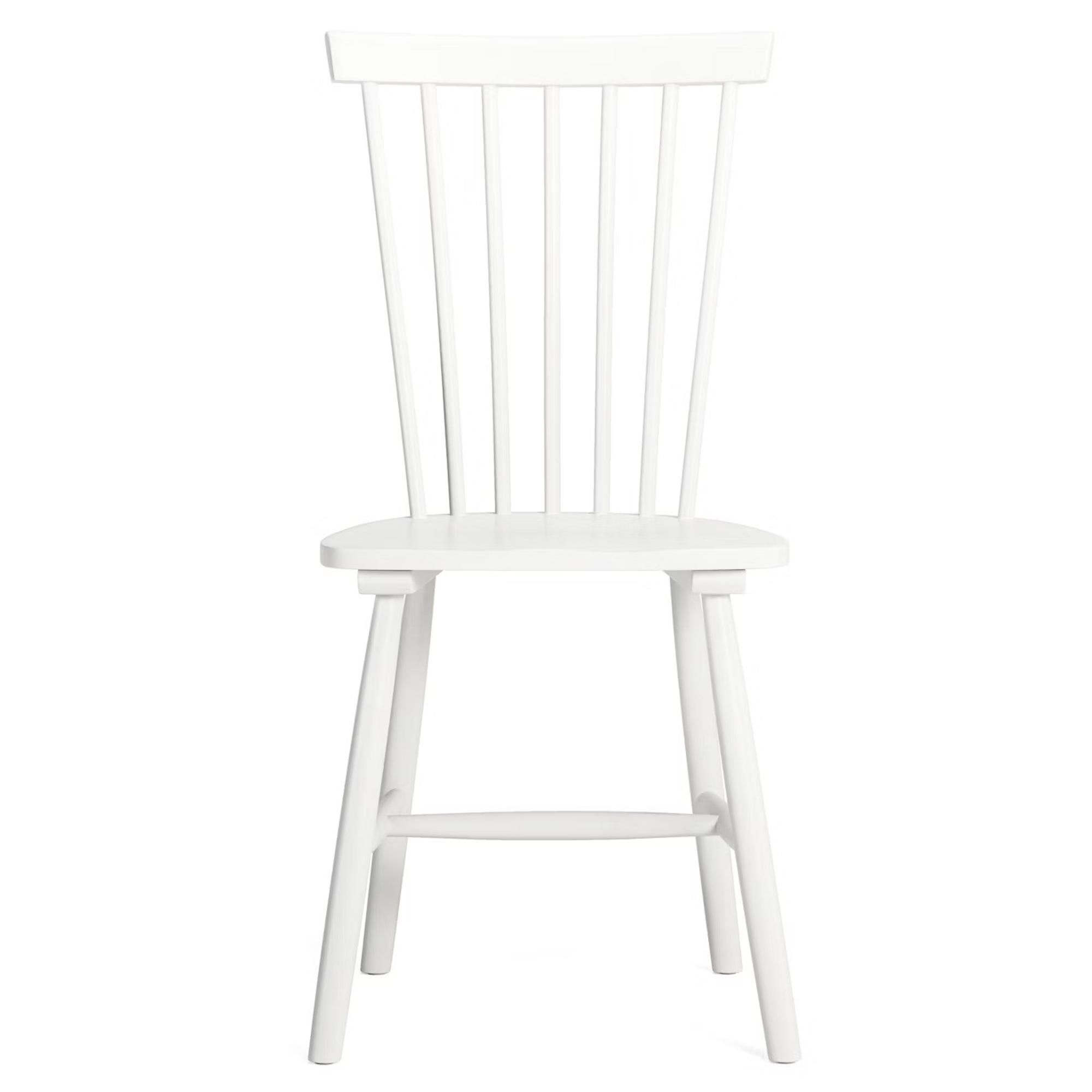 Department Wood H17 Windsor Spisebordsstol Hvid