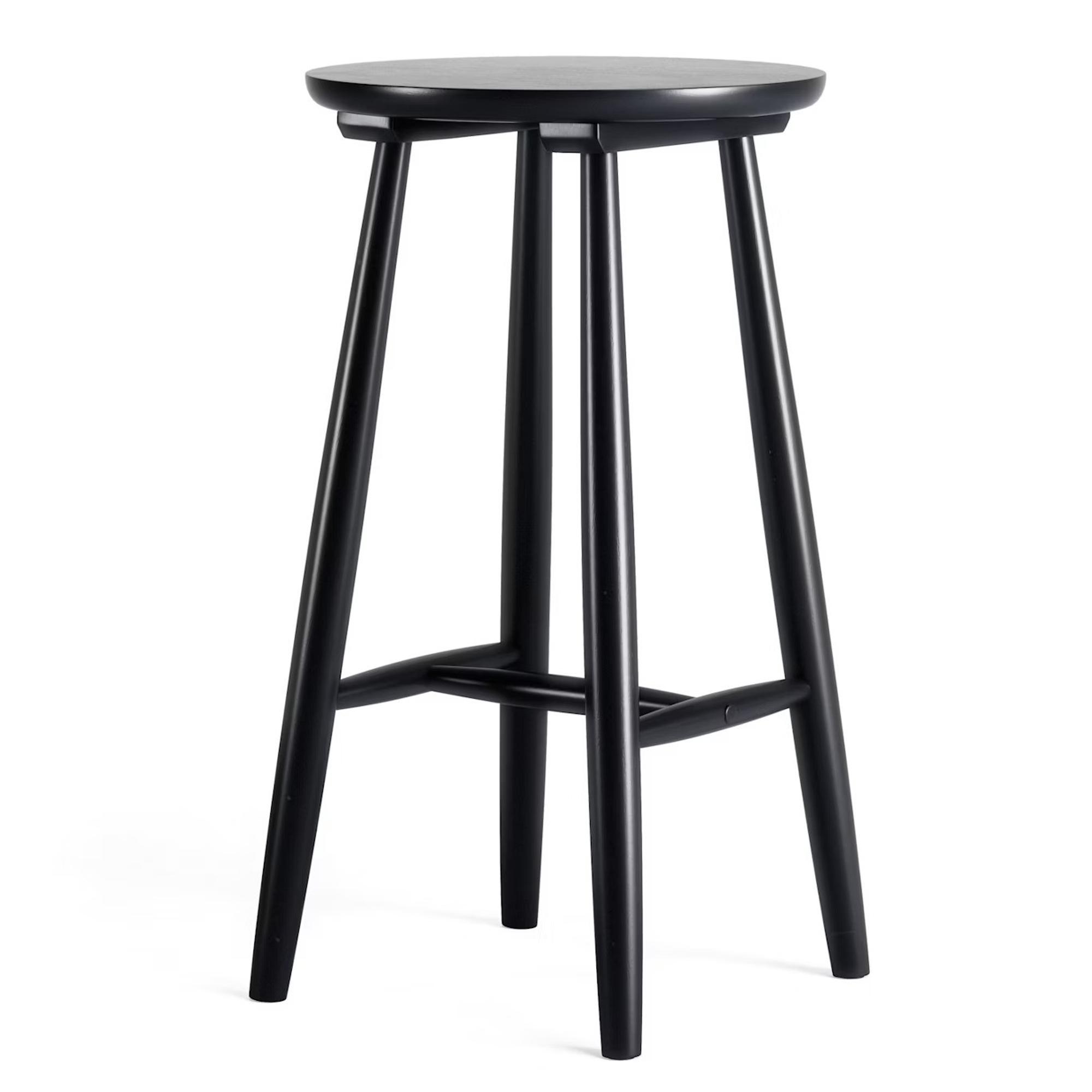 Tabouret de Bar Department Wood H23 Noir