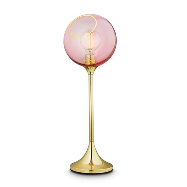 4: Design by Us Ballroom Bordlampe Rosa & Guld
