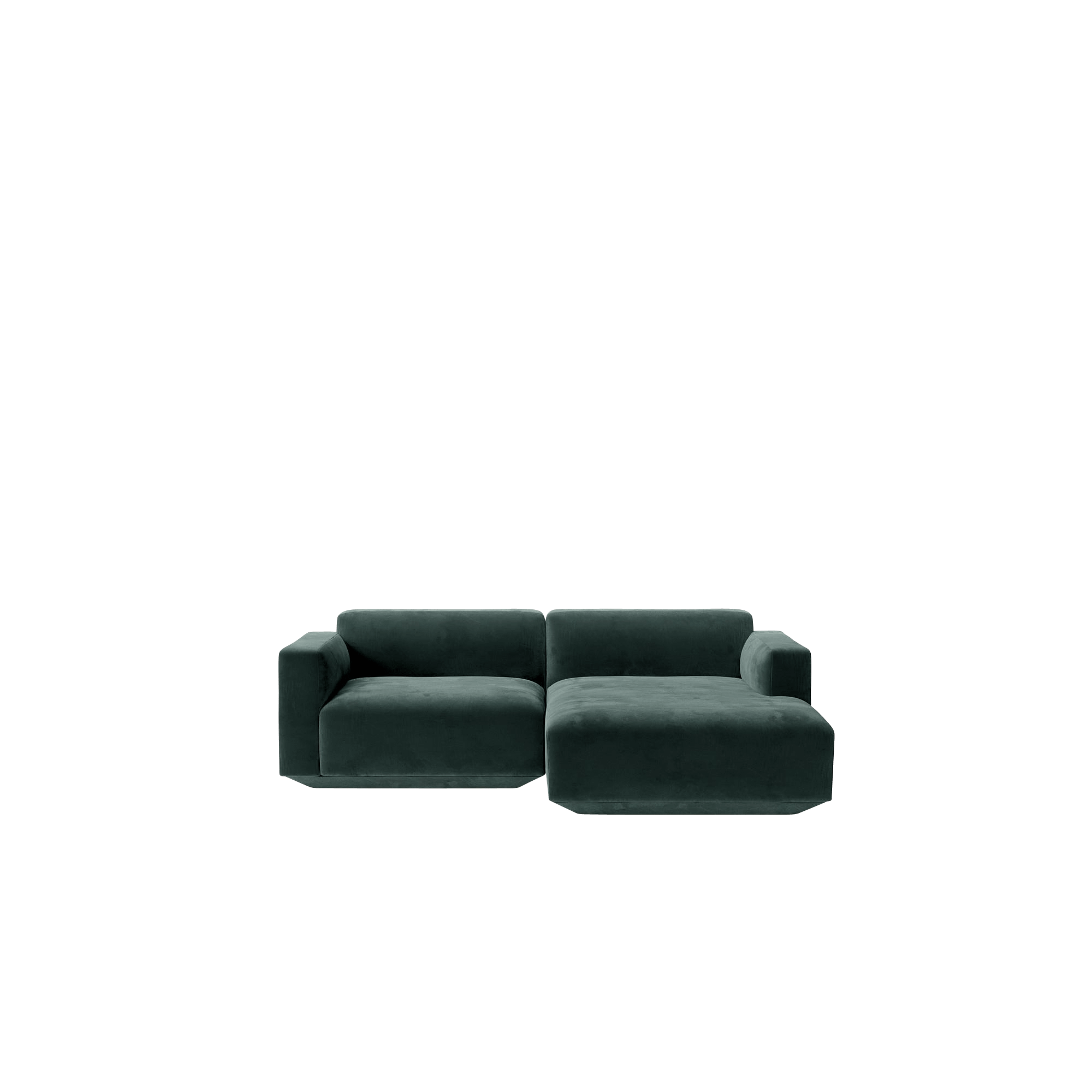 &Tradition Develius Sofa Develius Konfiguration B Ritz 6726 Dunkelgrün