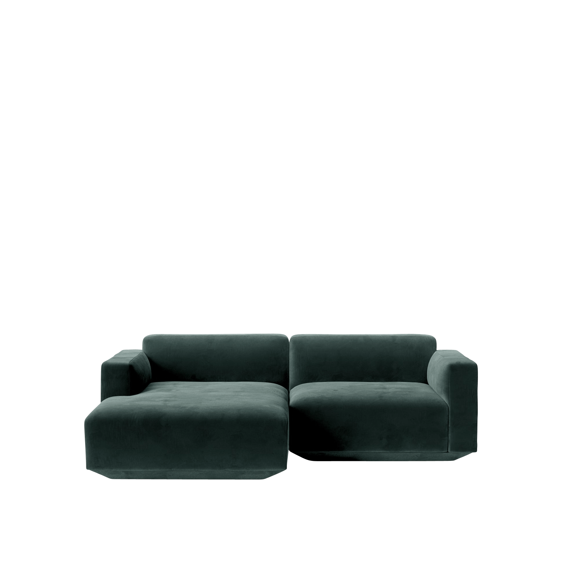 &Tradition Develius Sofa Develius Konfiguration C Ritz 6726 Dunkelgrün