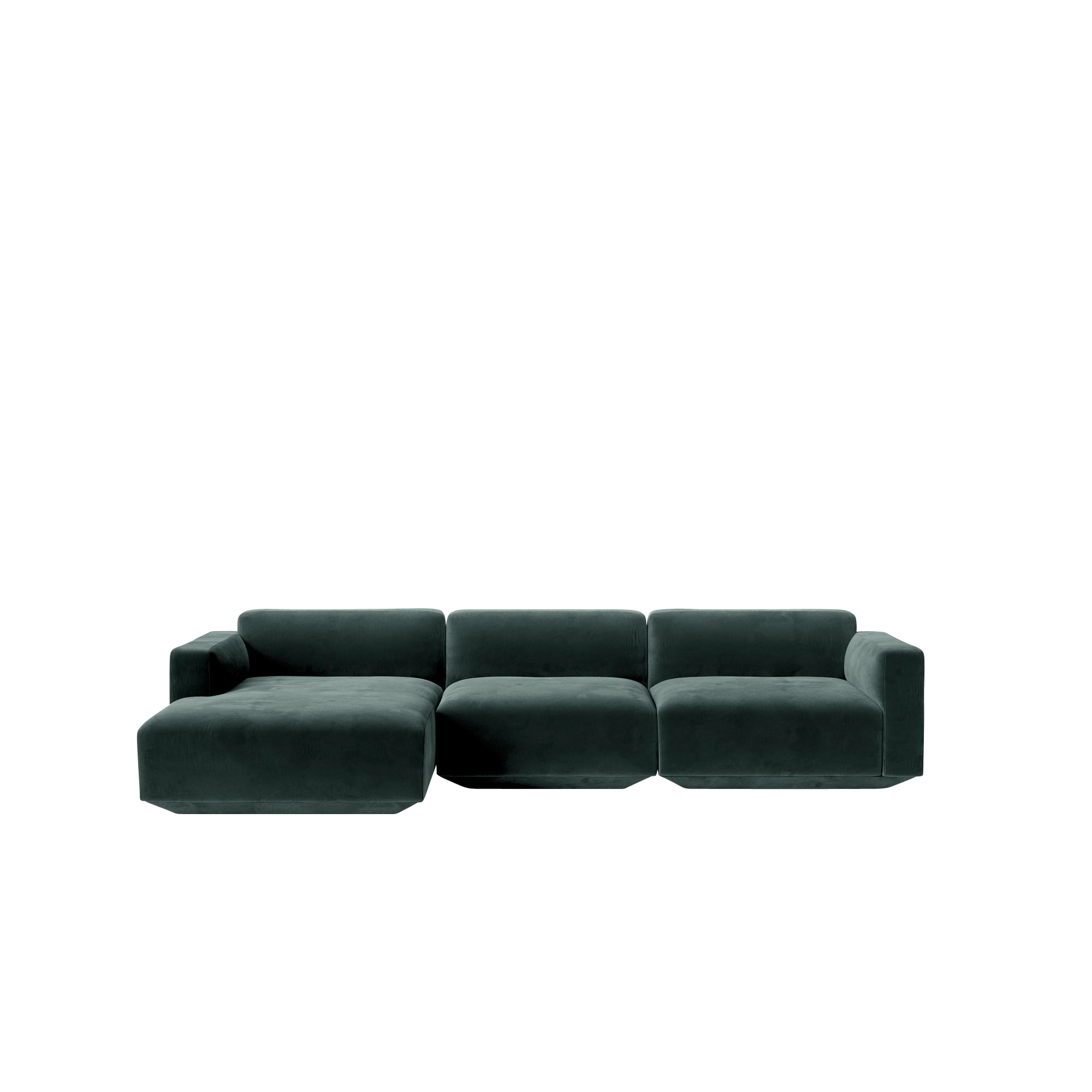 &Tradition Develius Sofa Develius Konfiguration E Ritz 6726 Dunkelgrün