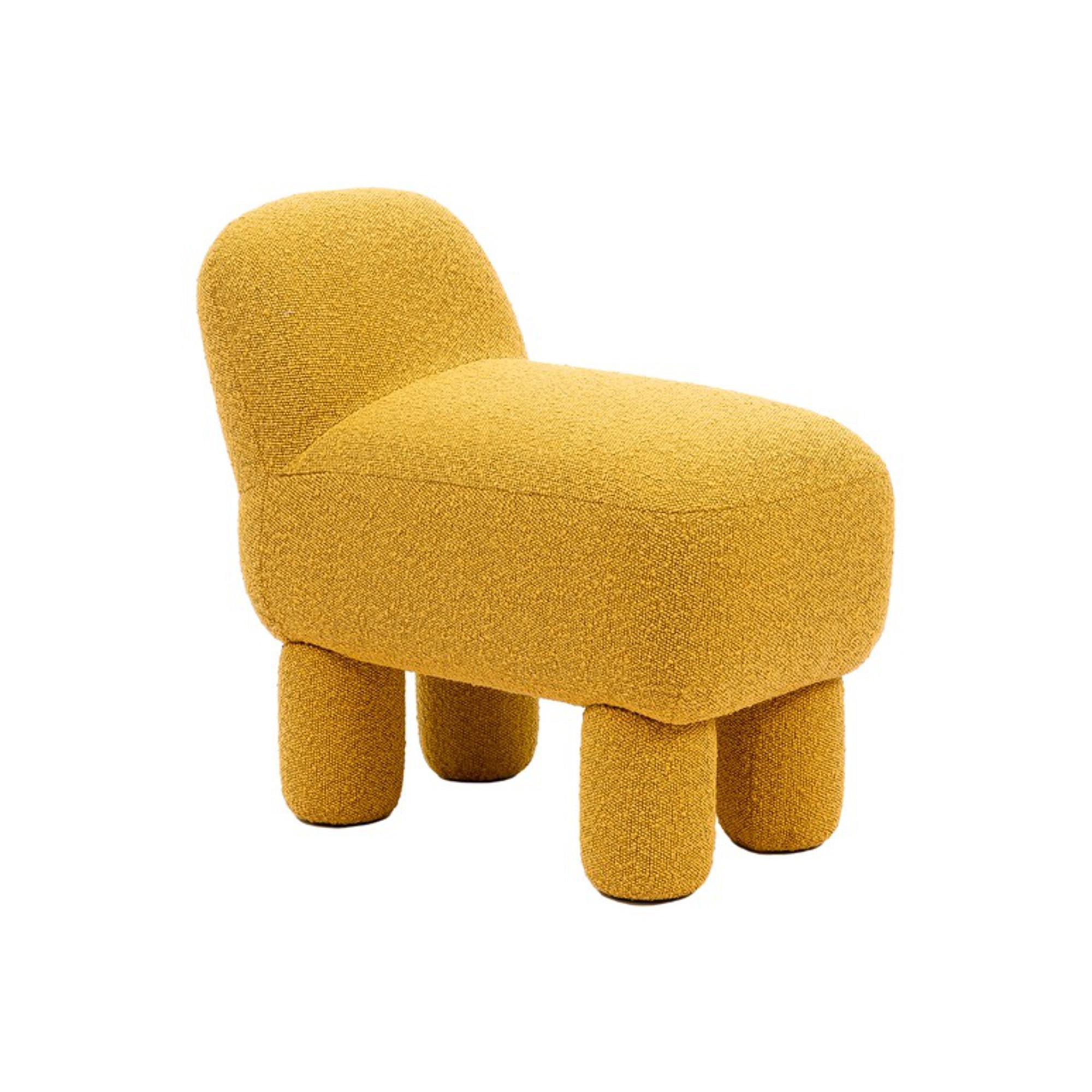 Design House Stockholm Lulu Pouf Keltainen