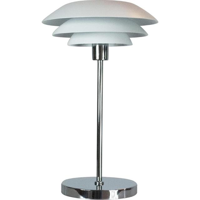 11: Dyberg Larsen DL31 Bordlampe Hvid