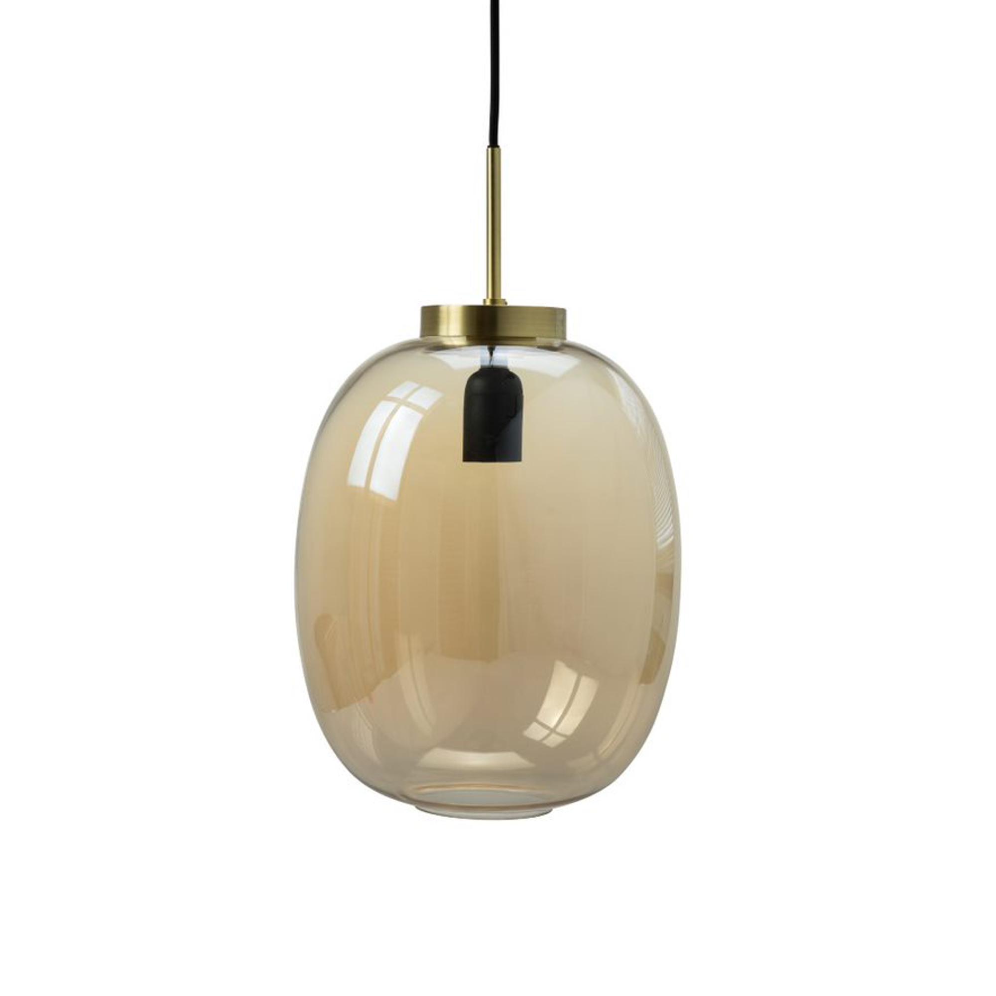 Dyberg Larsen DL39 Lampadario Ambra/Ottone