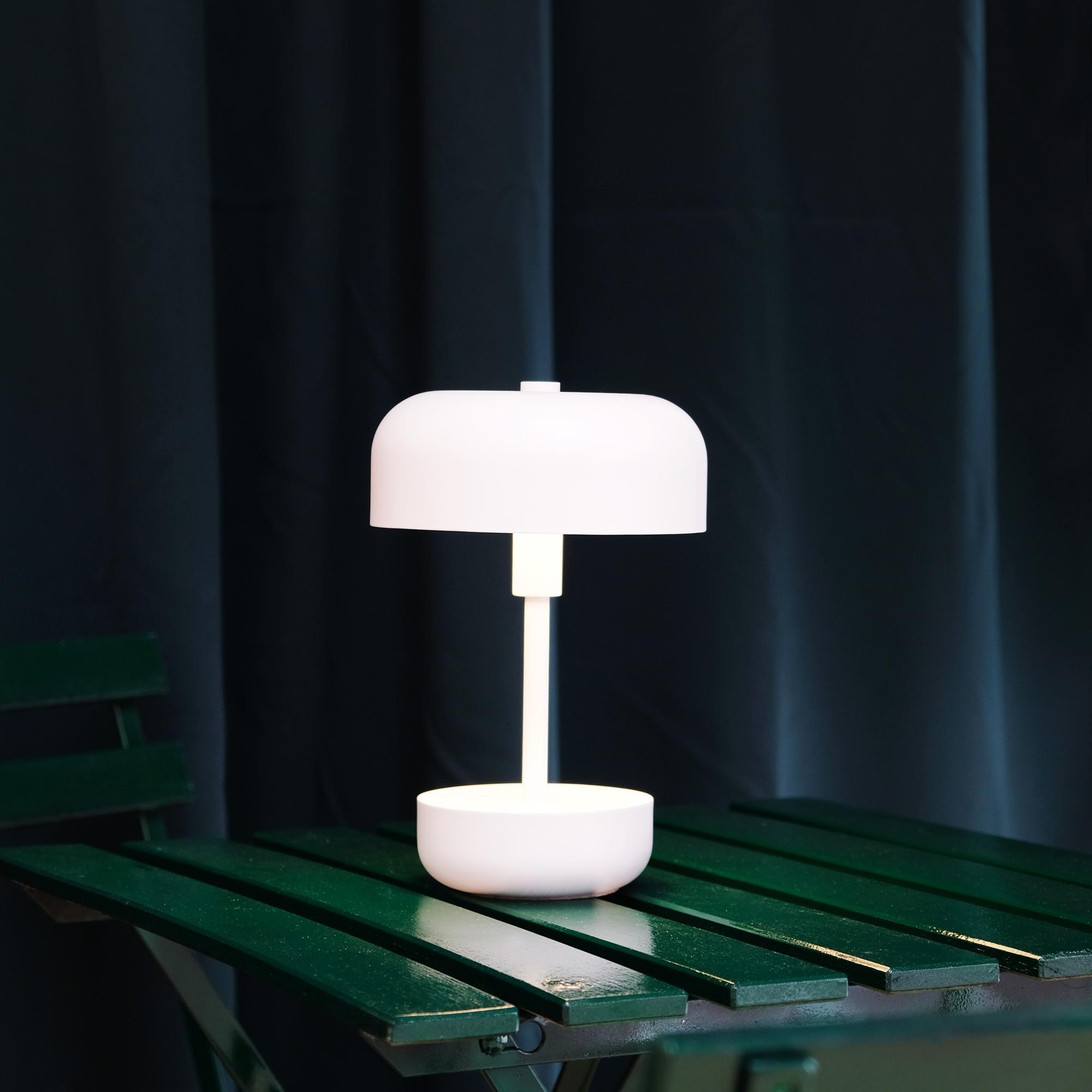 Dyberg Larsen Haipot Lampada Portatile A LED Bianco
