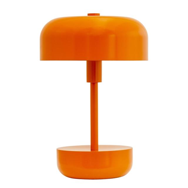 Dyberg Larsen Haipot LED Transportabel Lampe Orange
