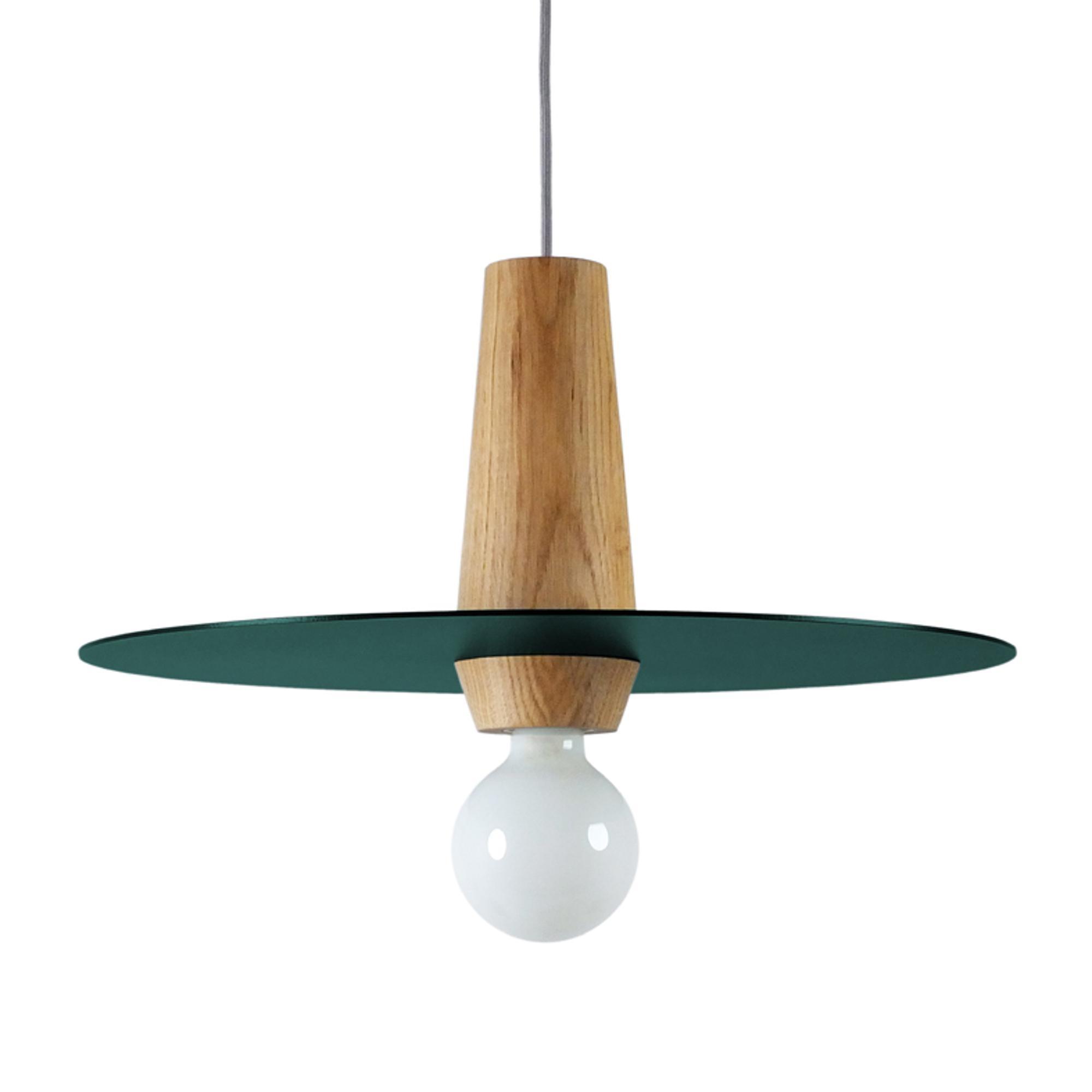 Dreizehngrad Disco 40/20P Taklampe Grønn
