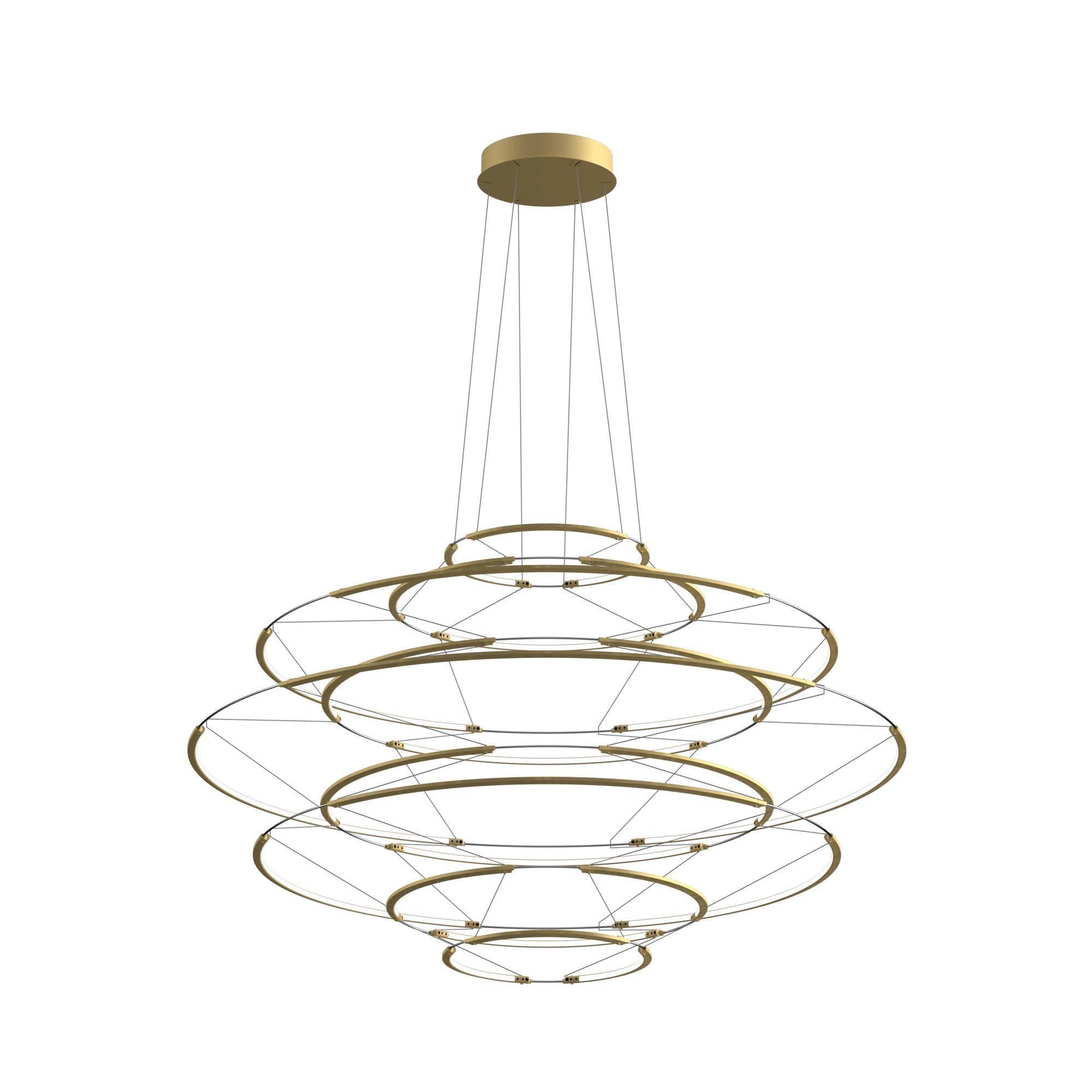 Nemo Drop 9 Hanglamp Goud