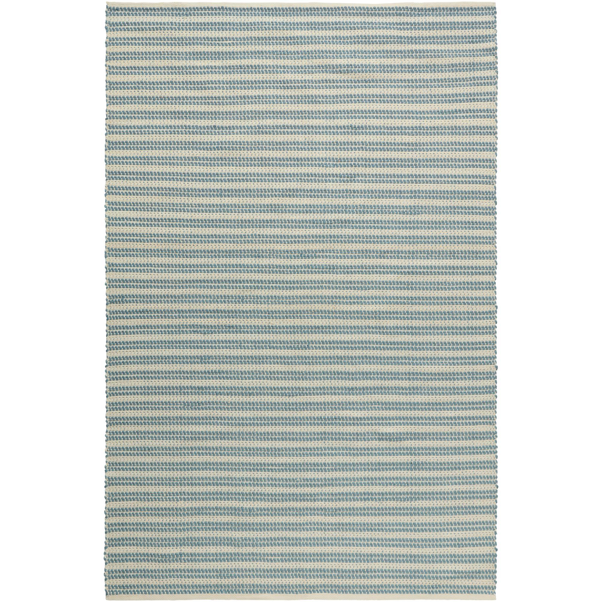 Decotique Dune Teppich 180x270 Staubblau/ Gebrochenes Weiß