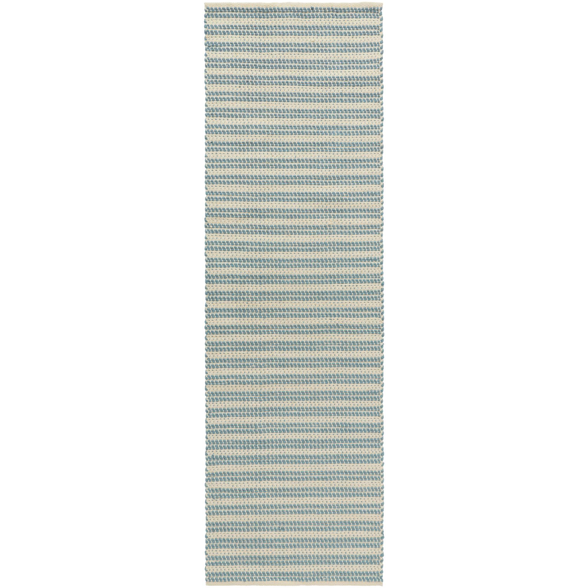 Alfombra Decotique Dune 75x250 Azul Polvoriento/ Marfil