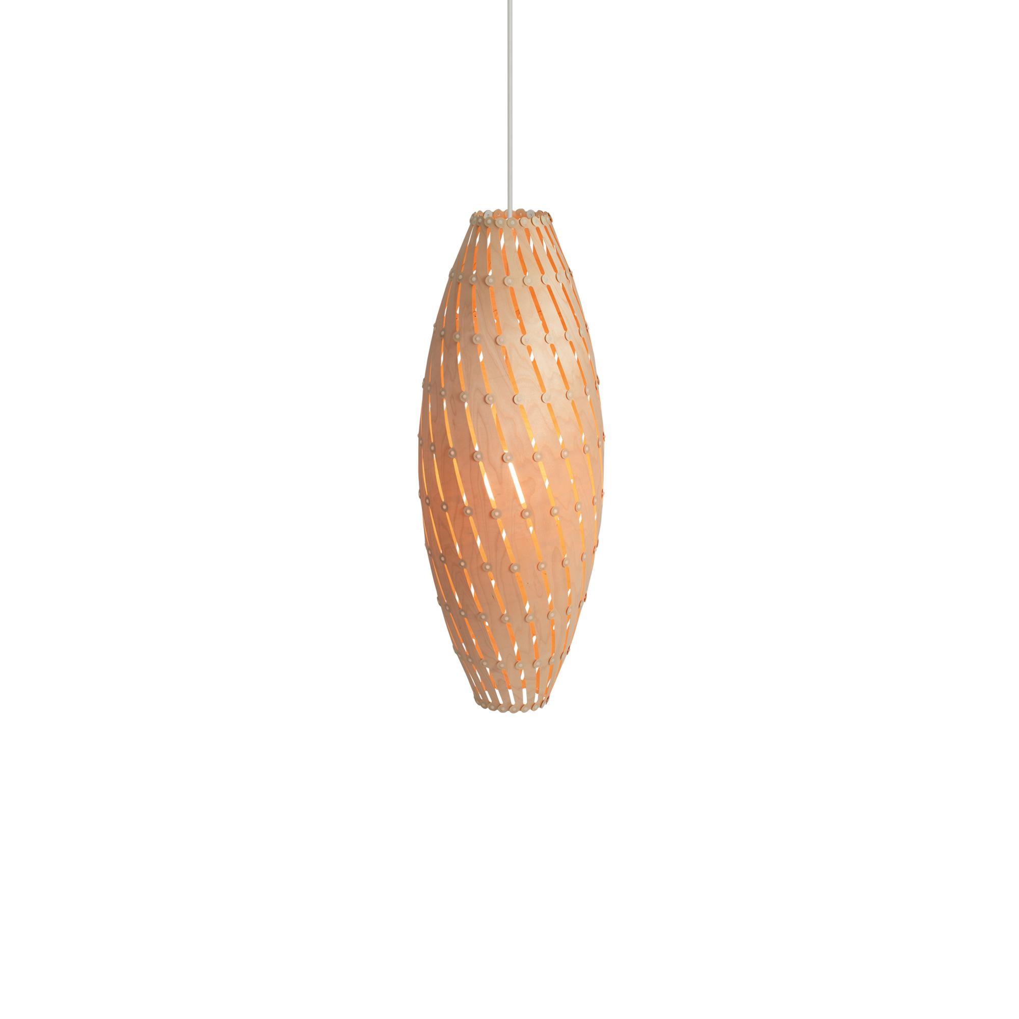 David Trubridge EBB Roll Pendant Natural