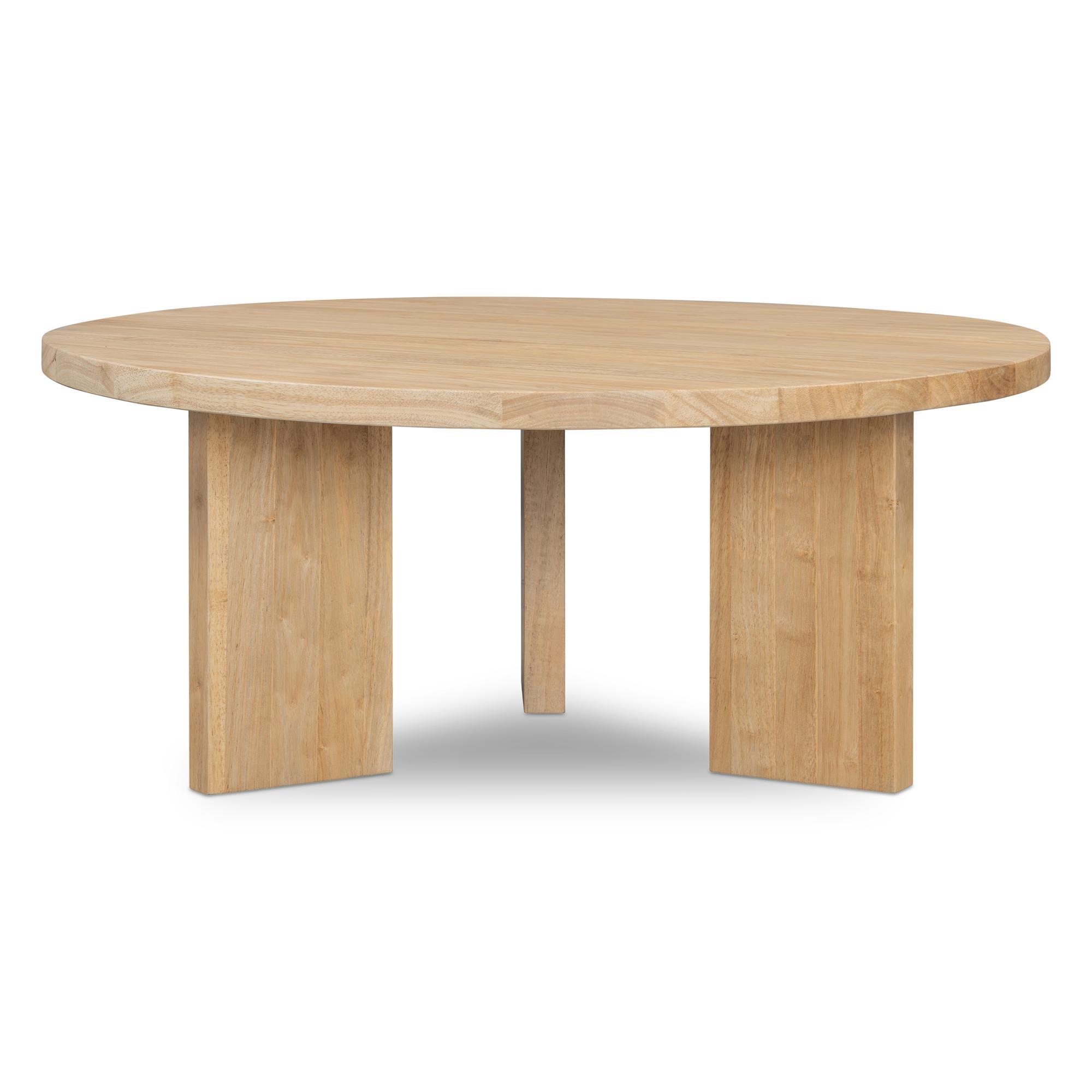 Mesa de centro Decotique Eden Ø90 Roble