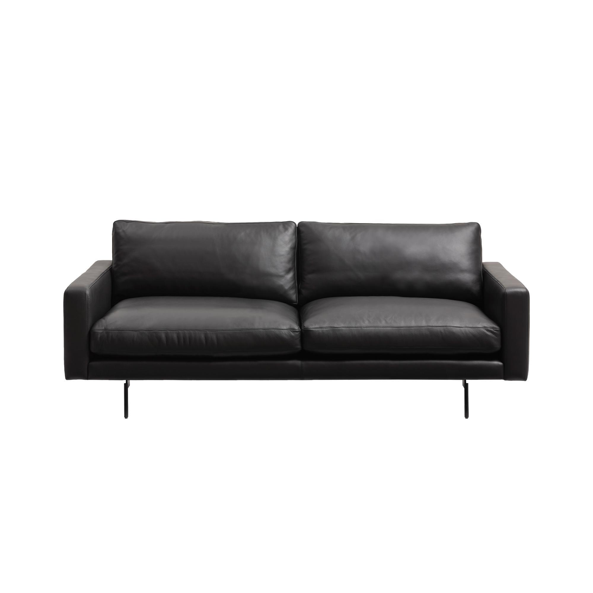 Wendelbo Edge V1 Modulsofa 13 90 cm Faith 2 Black/Sort Pulverlakeret Stål