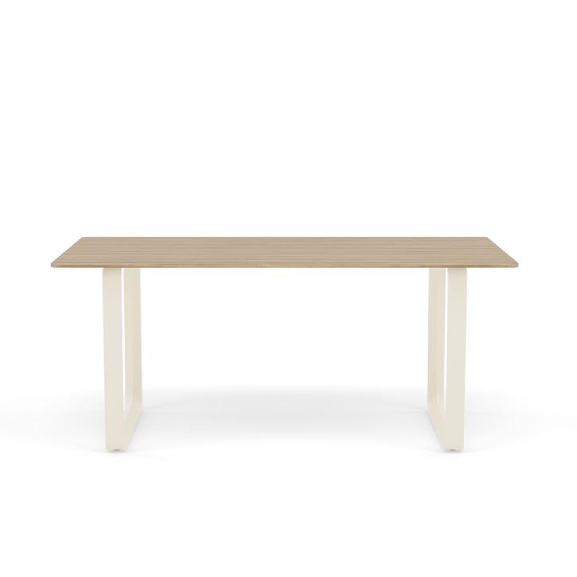 Muuto 70/70 Mesa de Comedor 170x85 Roble Macizo/ Arena