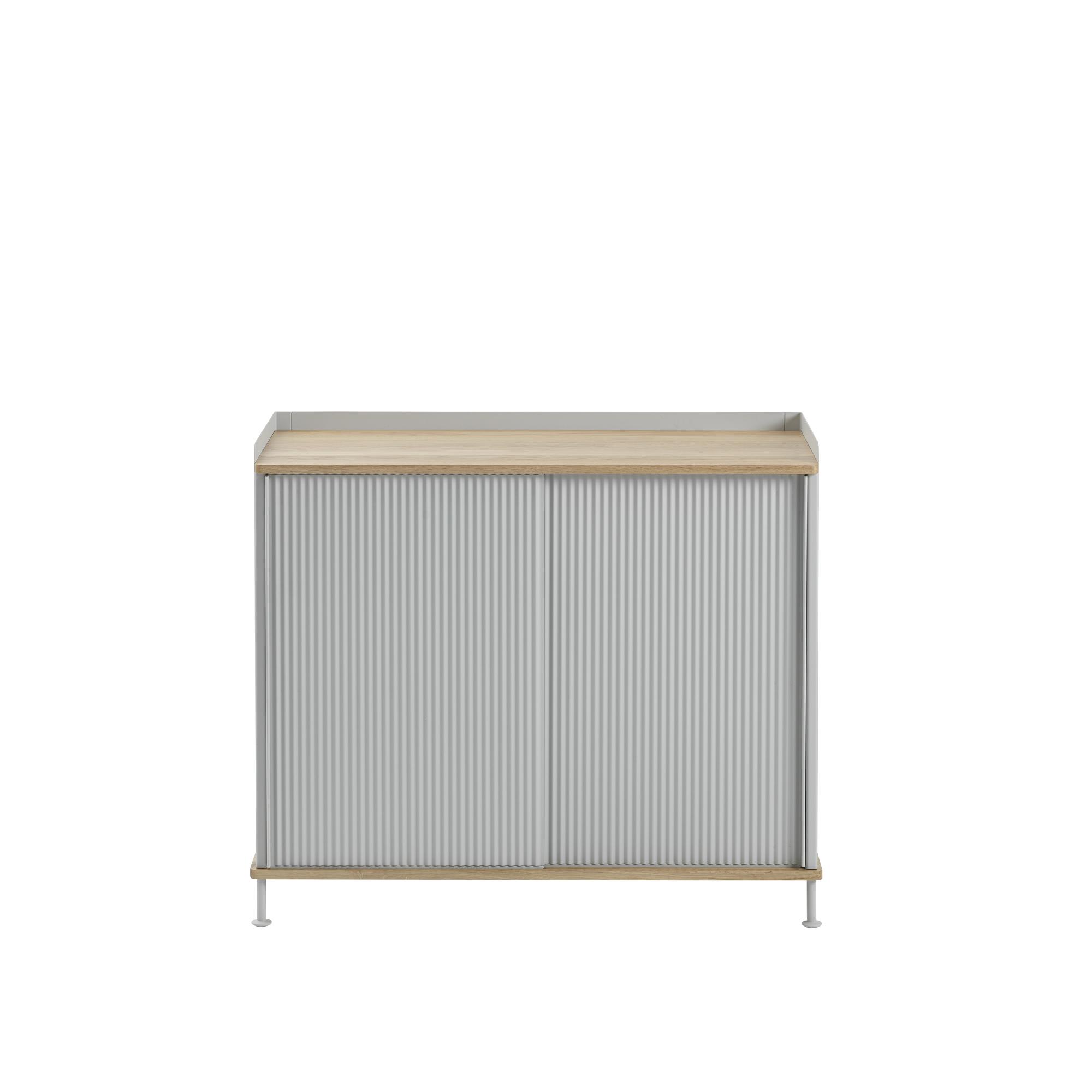 Muuto Enfold Sideboard High Oak/Gray