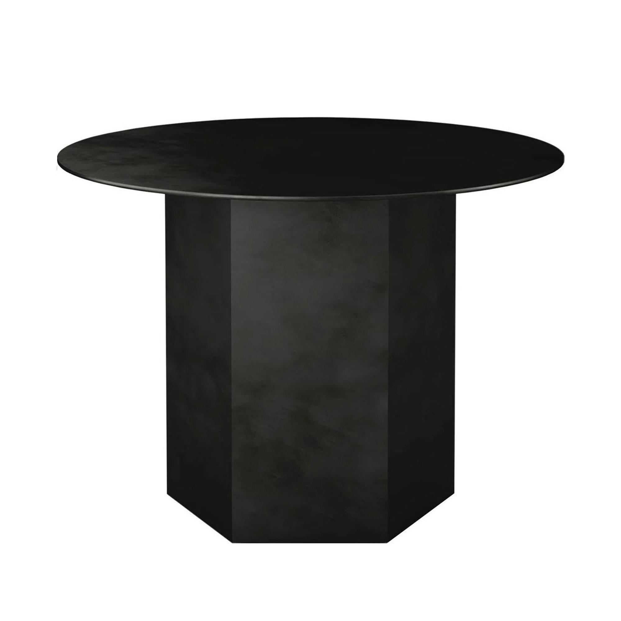 GUBI Epic Table Basse Ronde Ø60 Noir