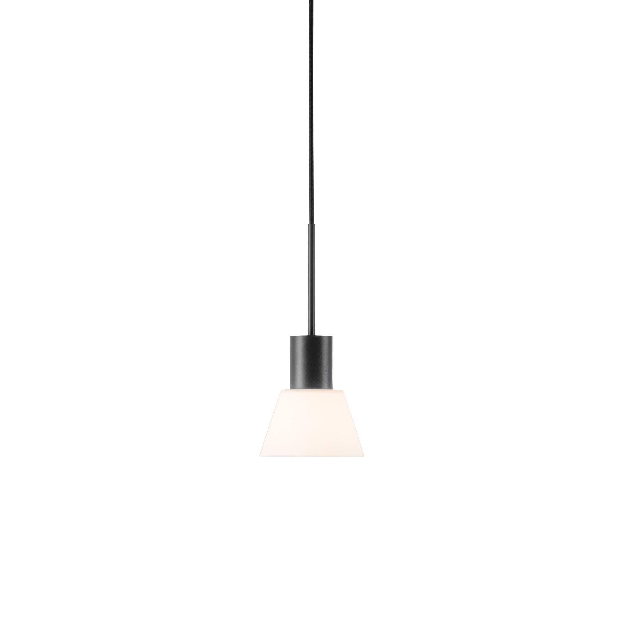 Estiluz Belt Pendant Ø12 3000K Glass Shade/Anthracite