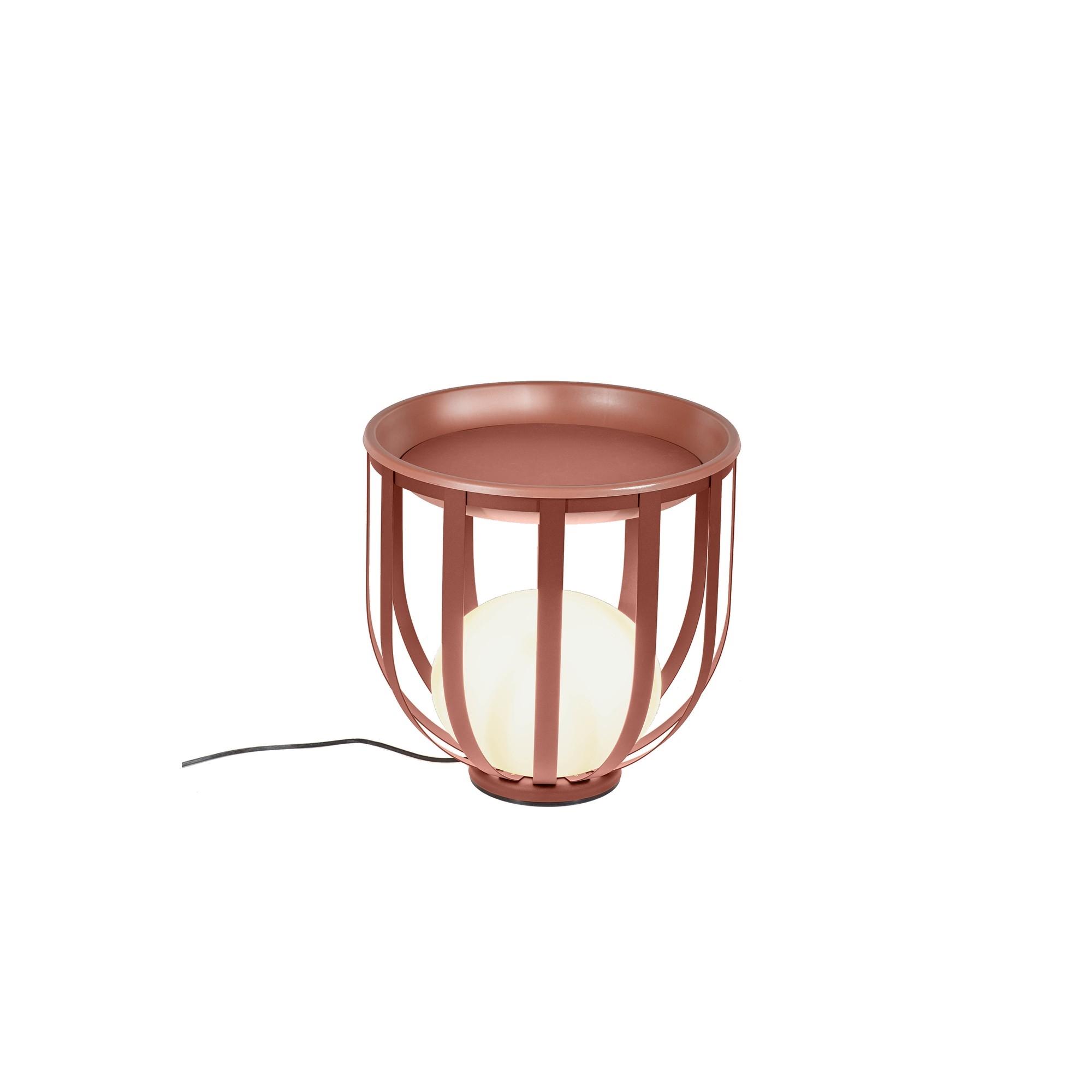 Estiluz Bols Lampa wisząca Czerwony