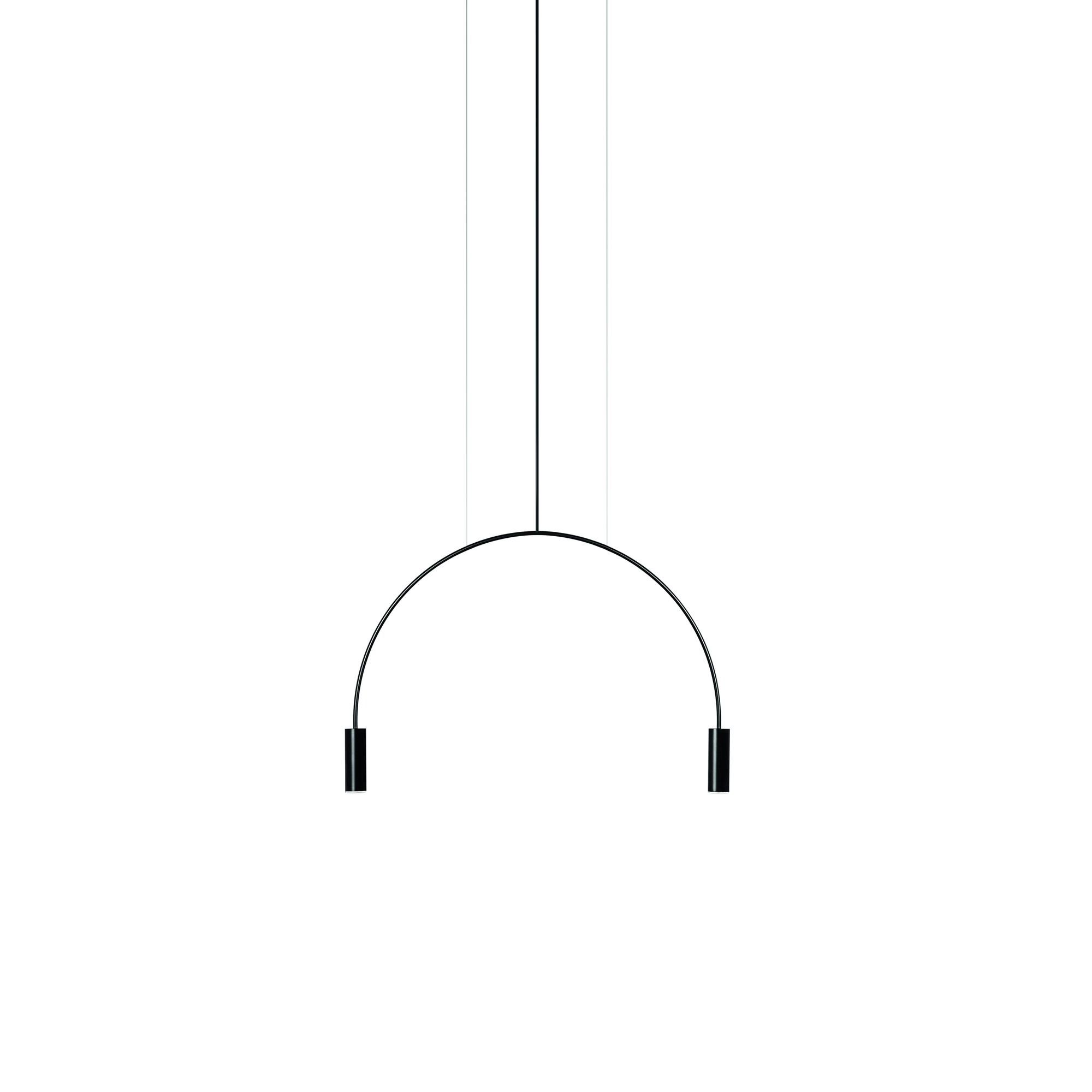 Lampadario Estiluz Volta 2 Lampadario Nero