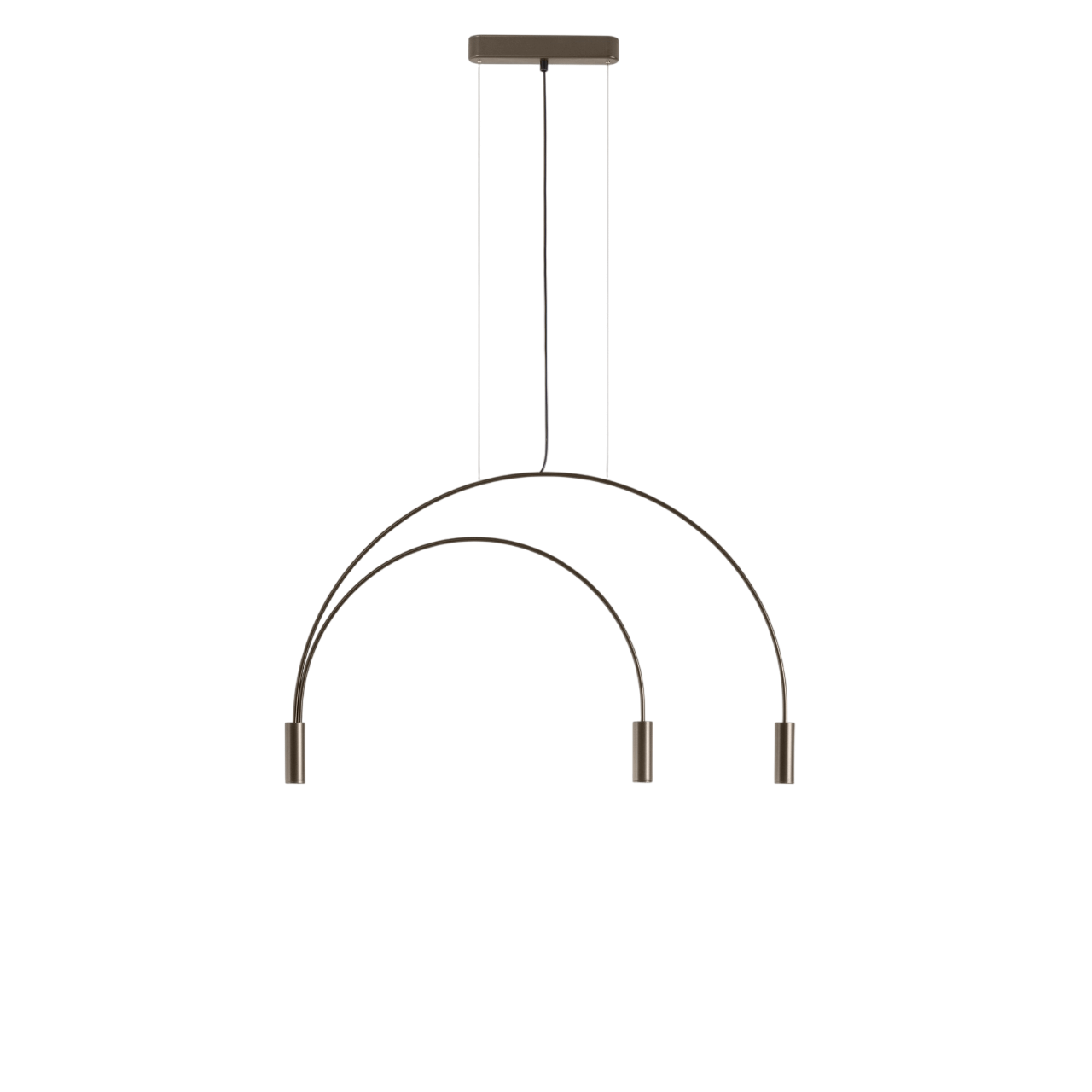 Estiluz Volta 3 Pendant 3000K Bronze