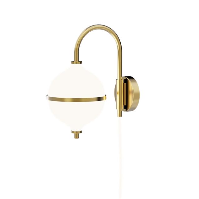 Rebello Eternal Moonlight V&auml;gglampa &Oslash;15 Vit Sladd