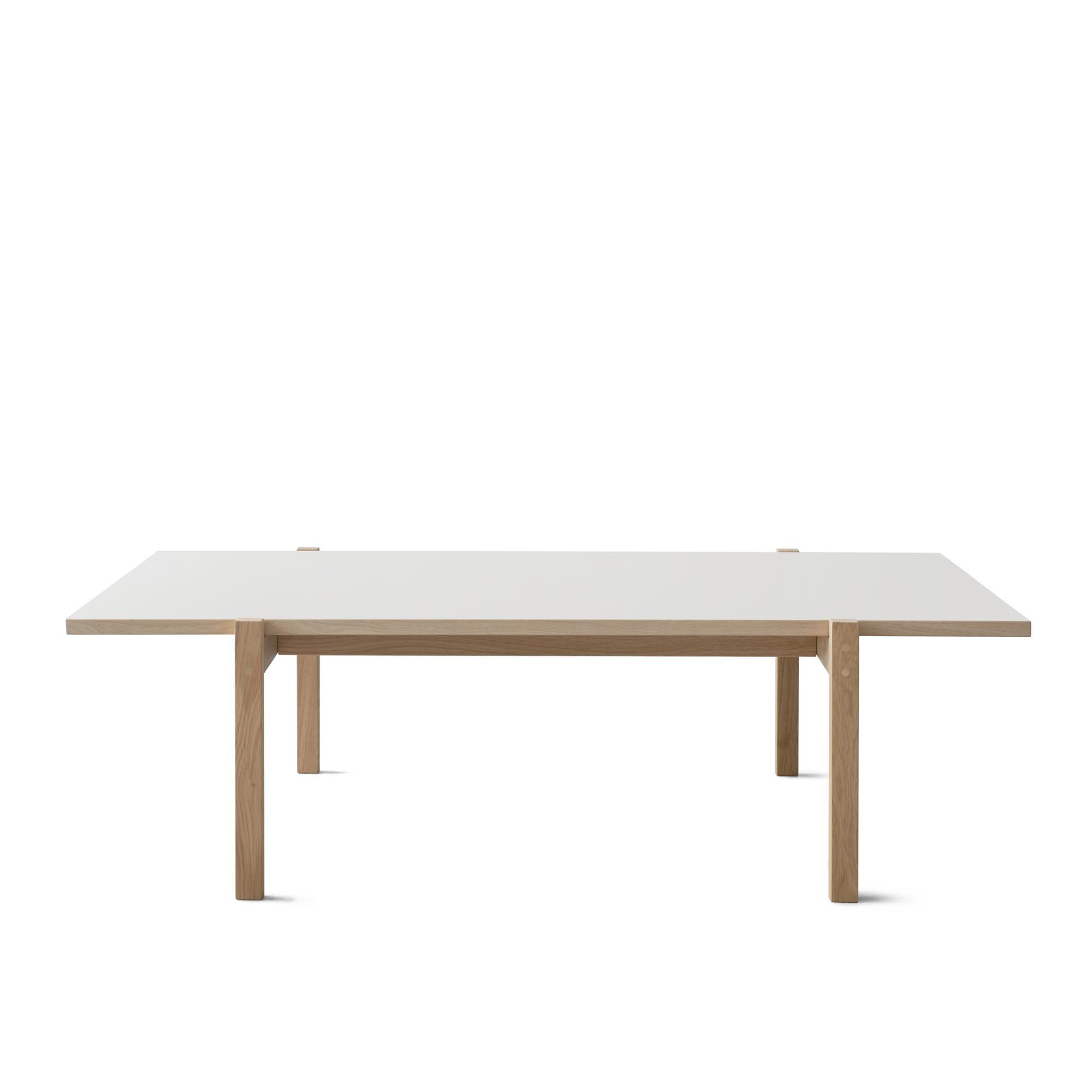 Eberhart Eugene Coffee Table Mushroom Linoleum/Light Oak