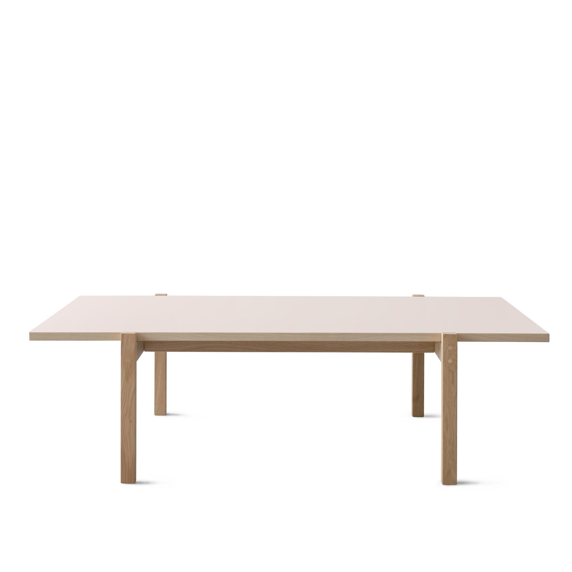 Eberhart Eugene Couchtisch Powder Linoleum/Eiche Hell