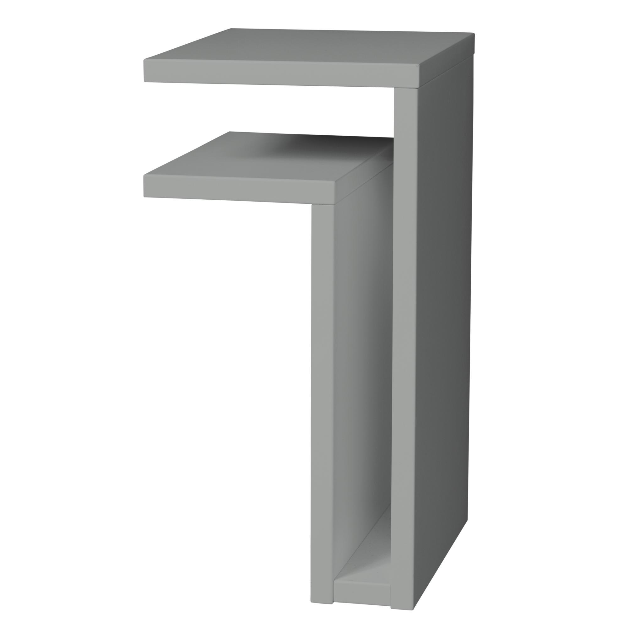 Maze F-Shelf Shelf Left Silk Gray