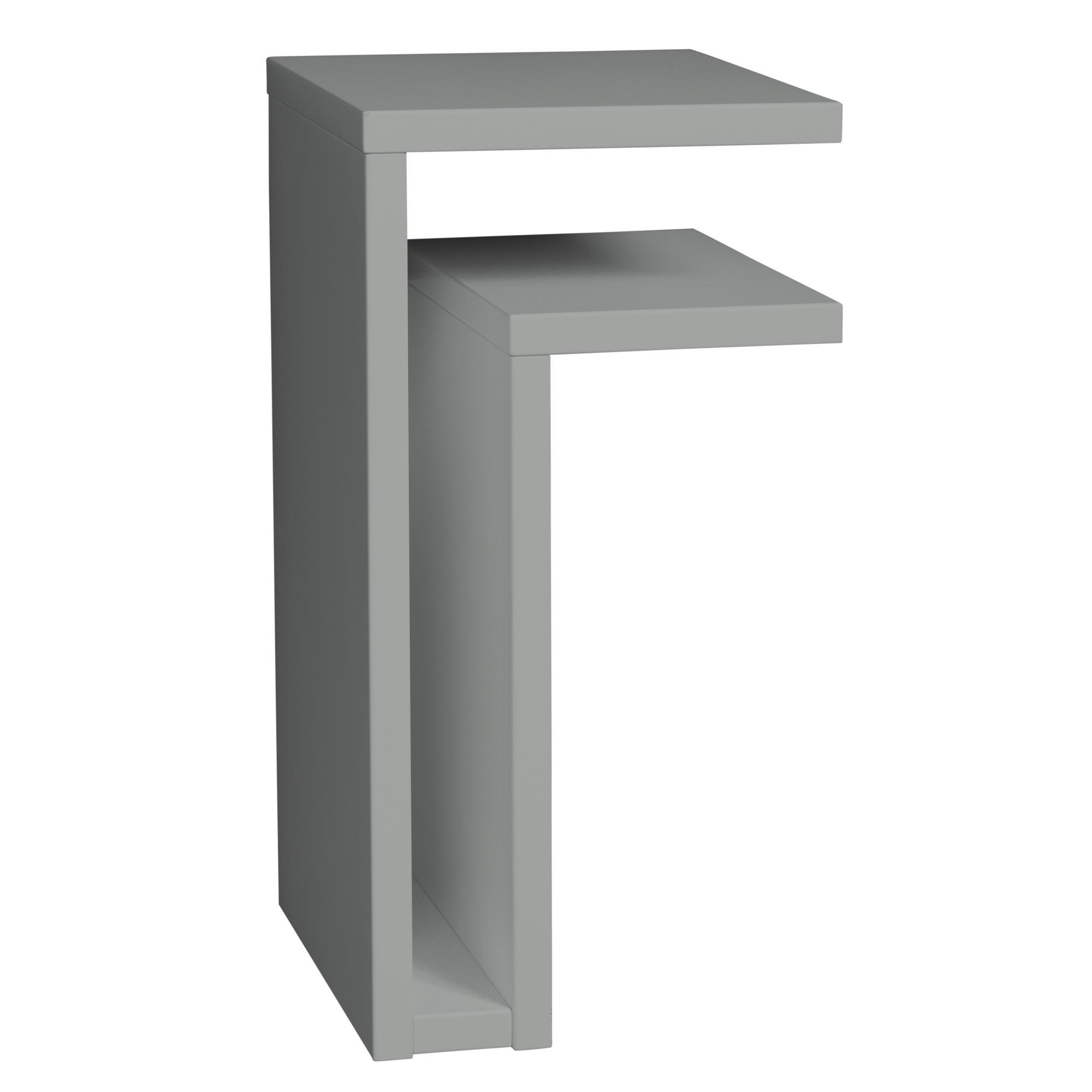 Maze F-Shelf Shelf Right Silk Gray