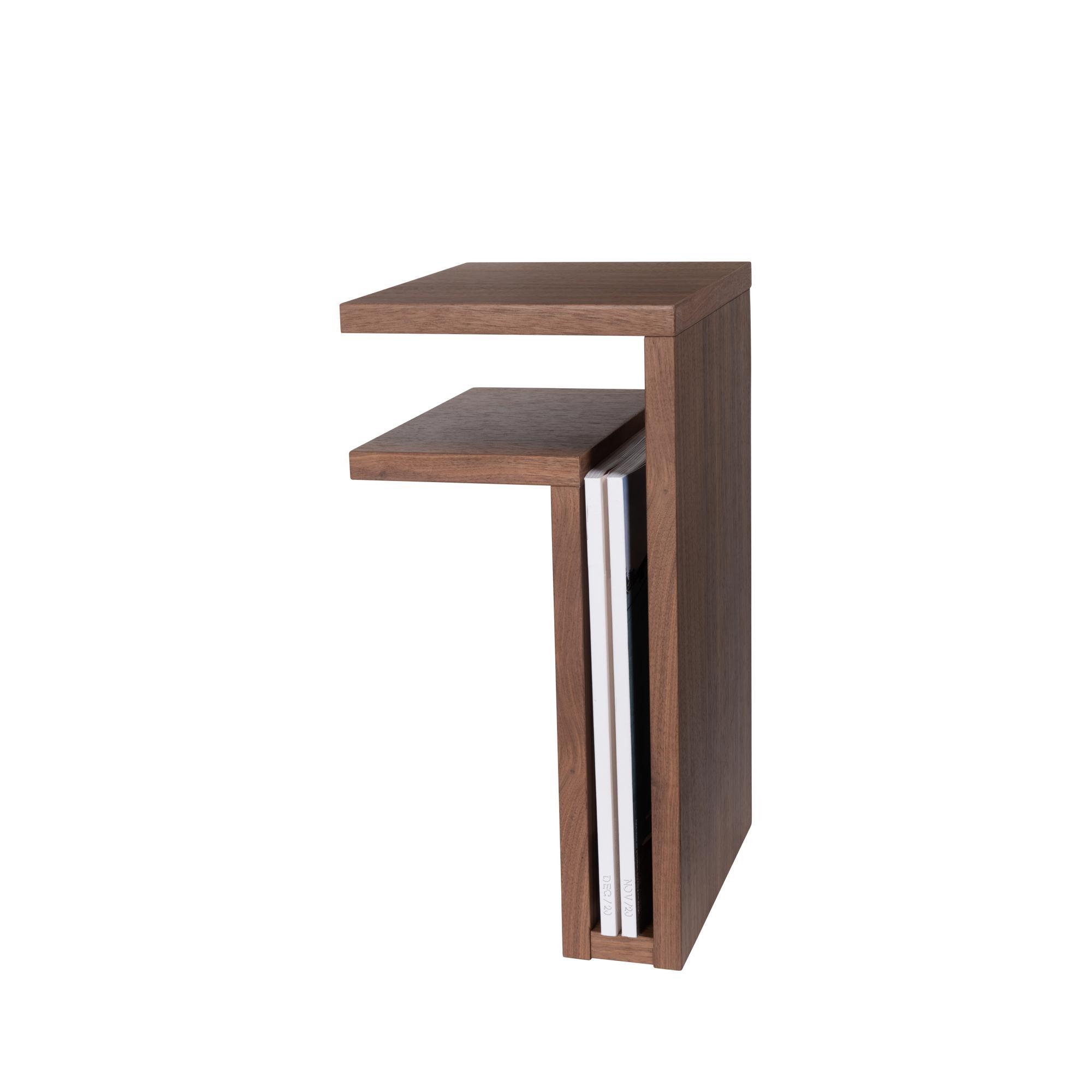 Maze F-Shelf Shelf Left Walnut