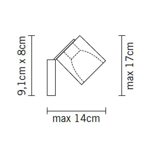 Fabbian Ice Cube Classic Stregtegning