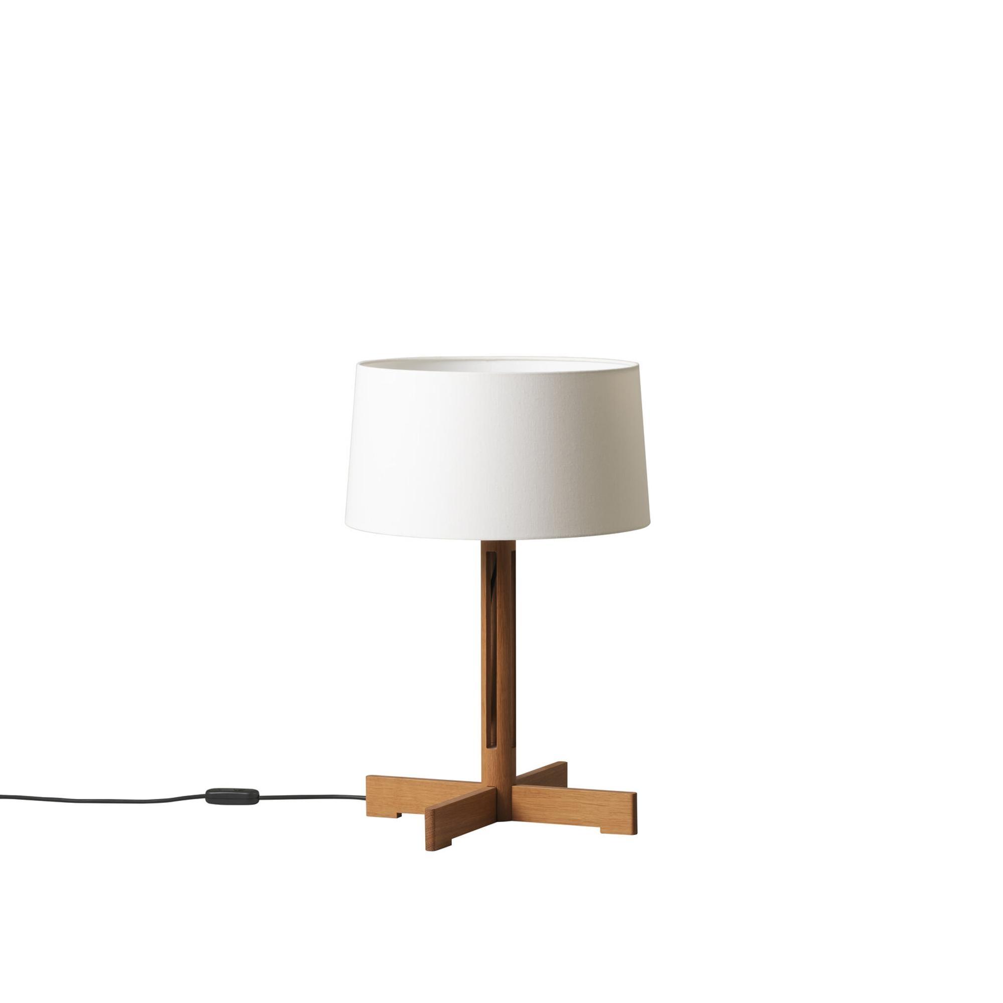 Santa & Cole FAD Menor Table Lamp White/ Oak